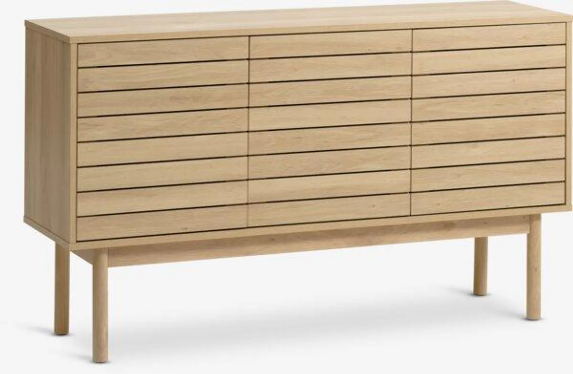 Credenza HALMBY 3 ante color rovere