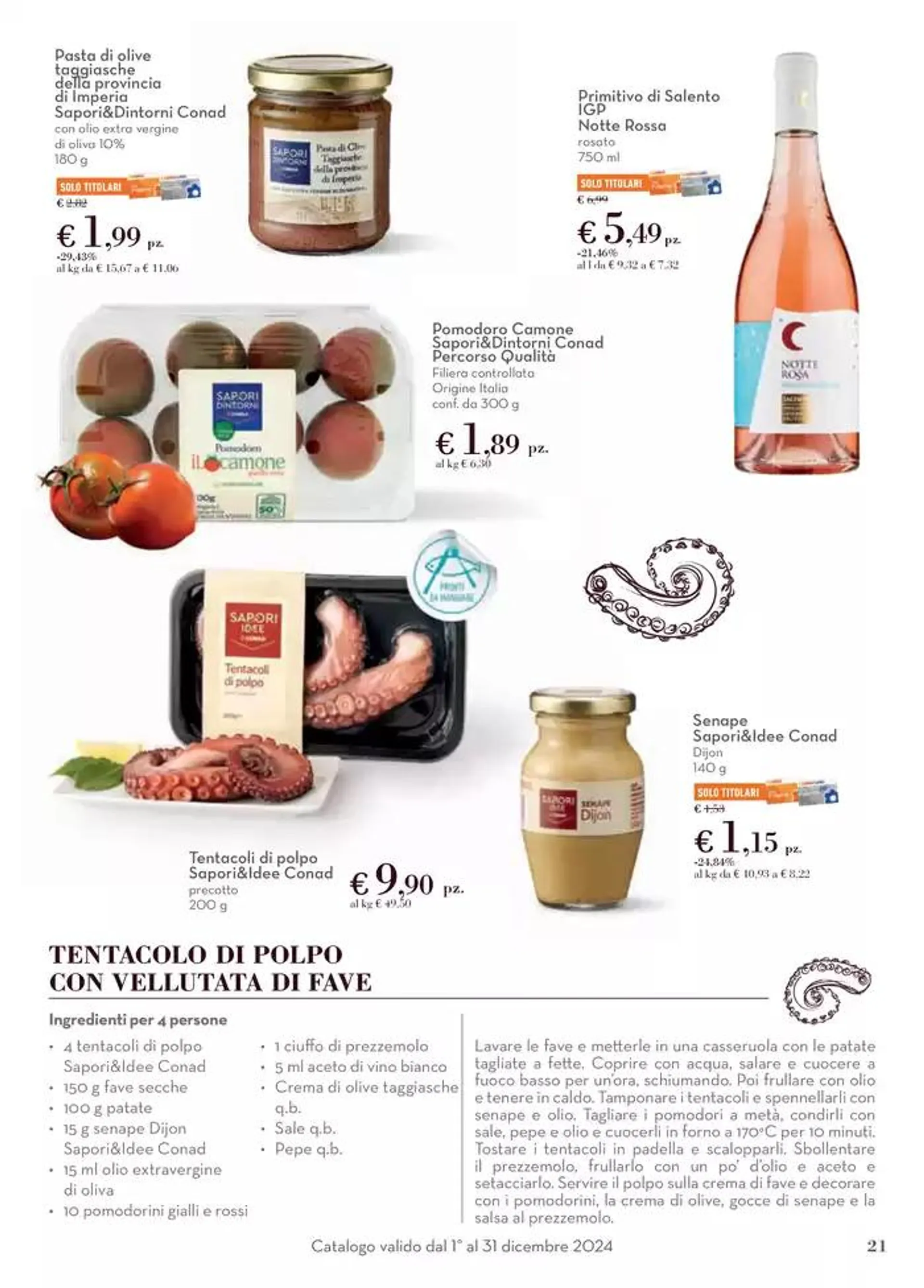 Catalogo Sapori & Natale da 1 dicembre a 31 dicembre di 2024 - Pagina del volantino 21