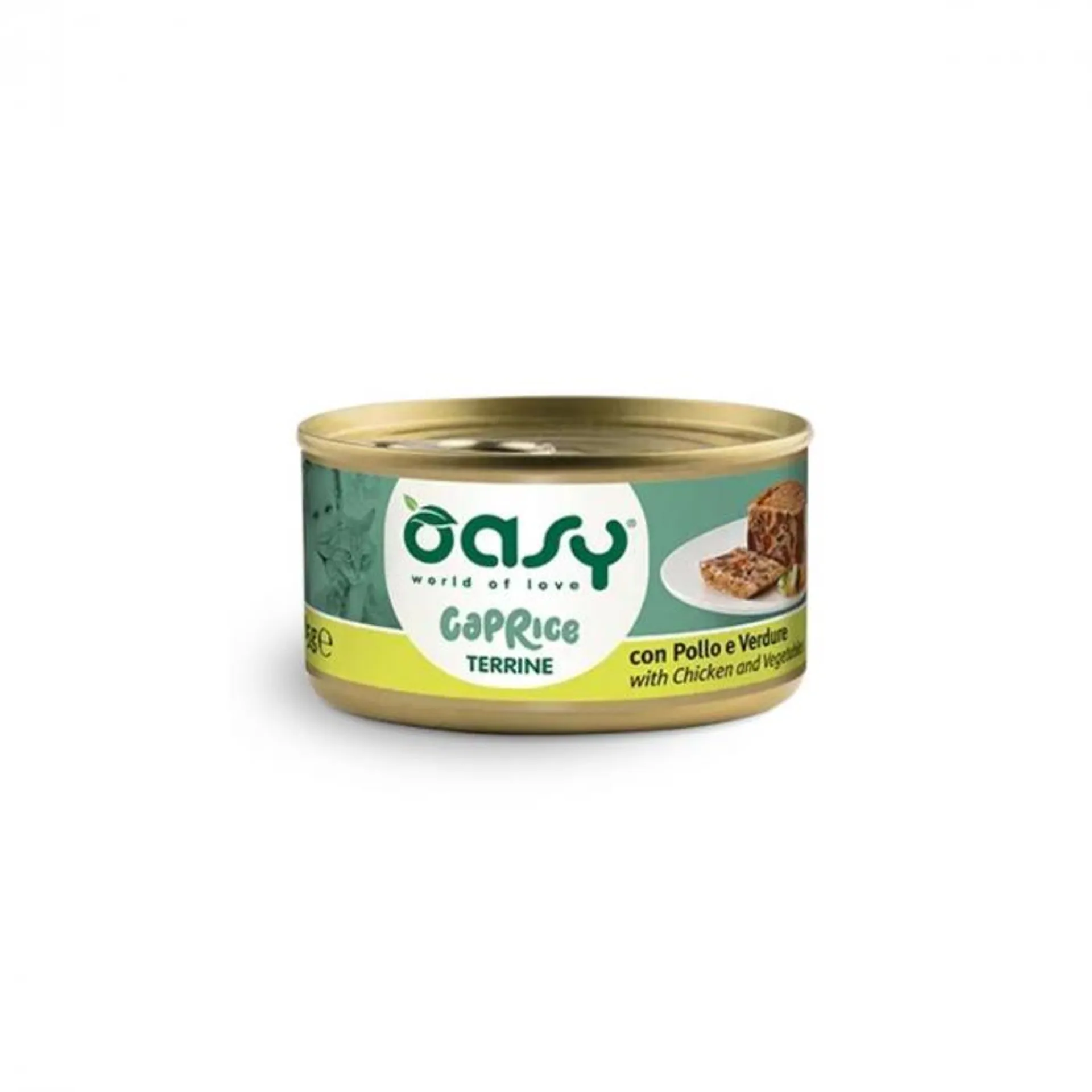 Oasy Cat Caprice Terrine cibo umido per gatti 85g