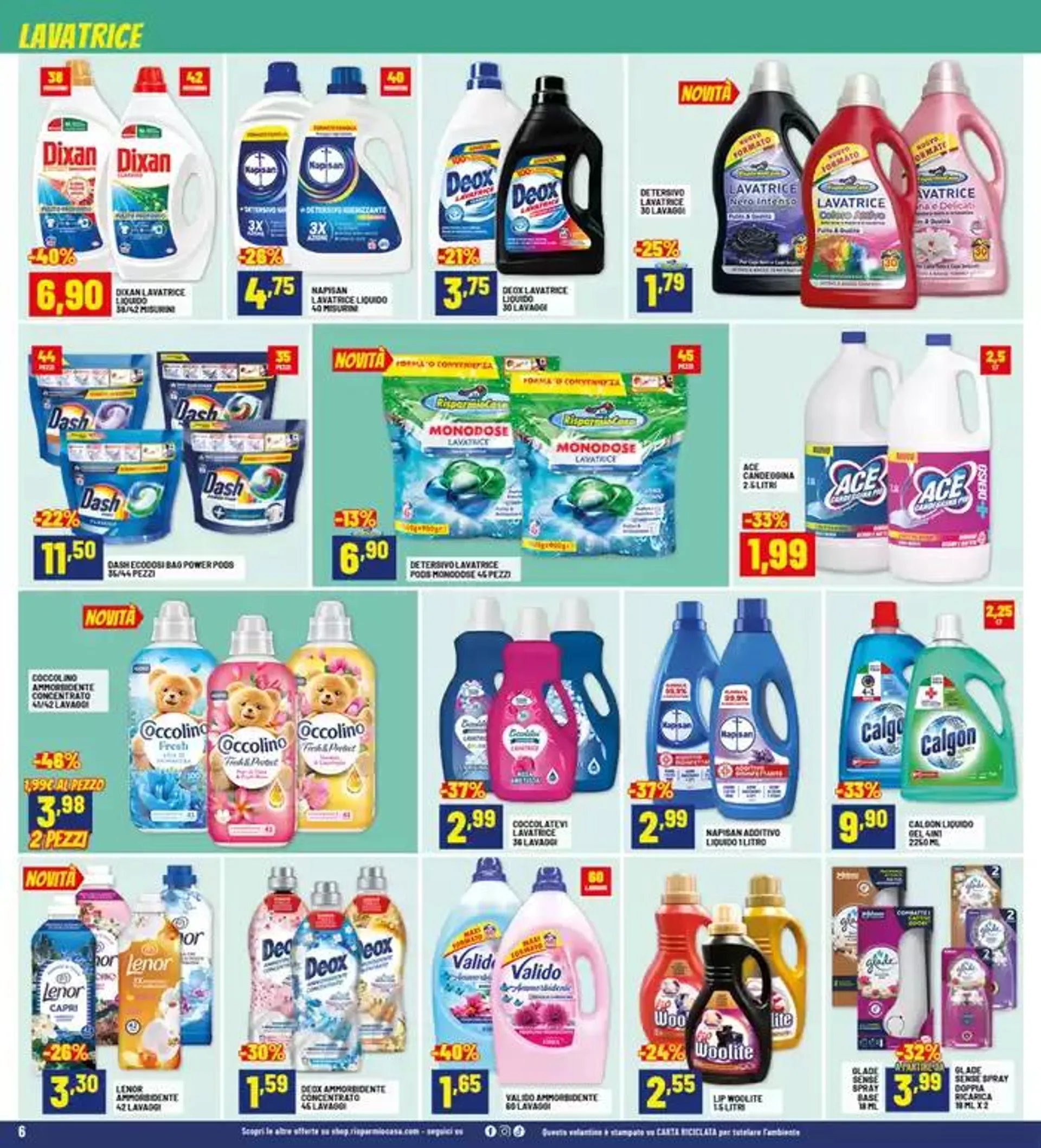 Sconti del 30% 40% da 26 aprile a 10 maggio di 2025 - Pagina del volantino 6