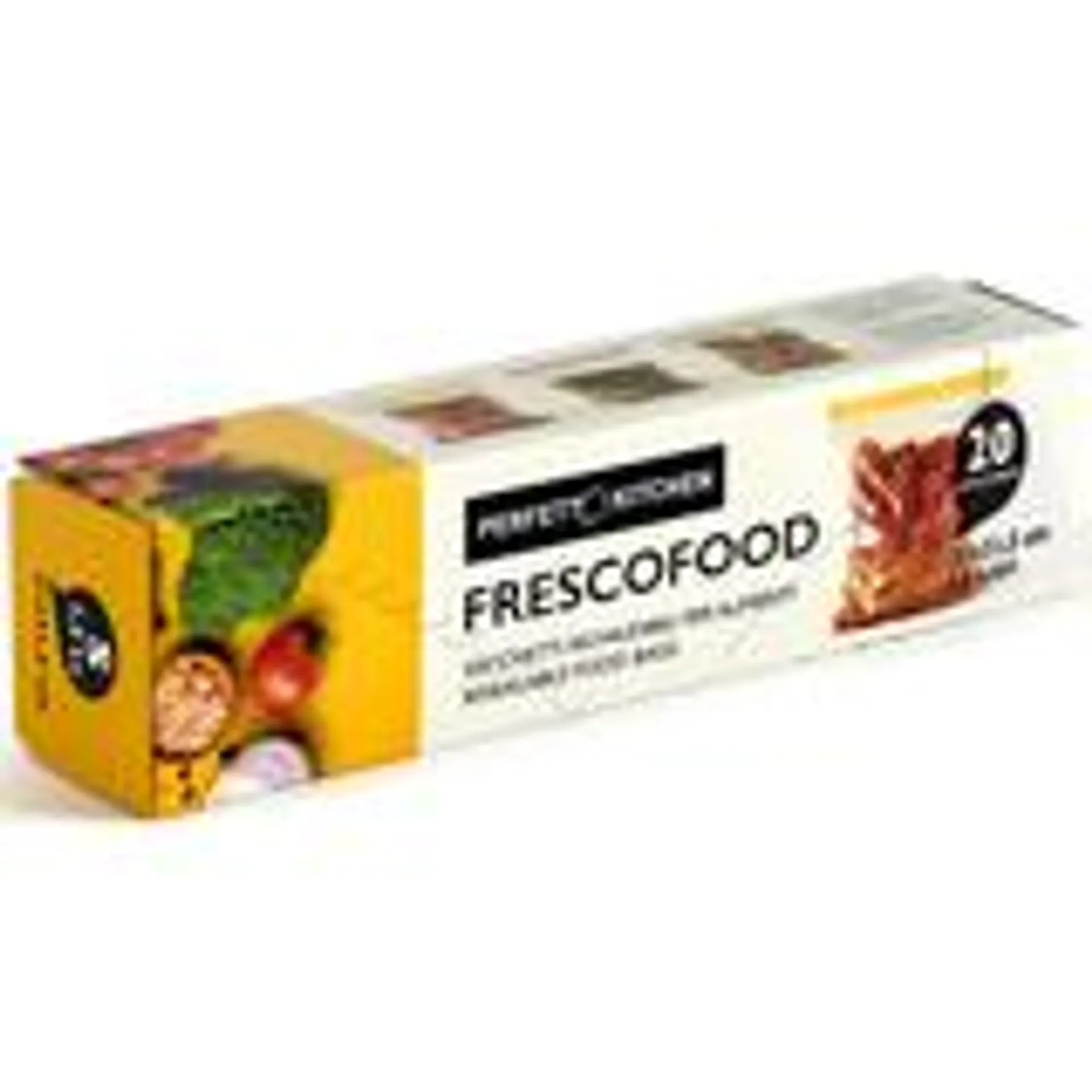 PERFETTO FRESCOFOOD 20 SACHETTI RICHIUDIBILI PER ALIMEMTI LT 1,15 CM 21x21,5