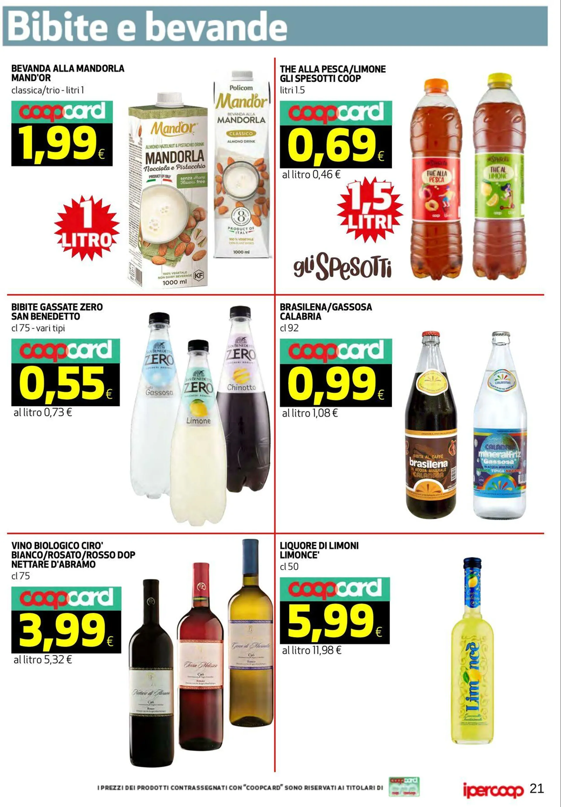 Coop Volantino attuale da 13 giugno a 24 giugno di 2025 - Pagina del volantino 21