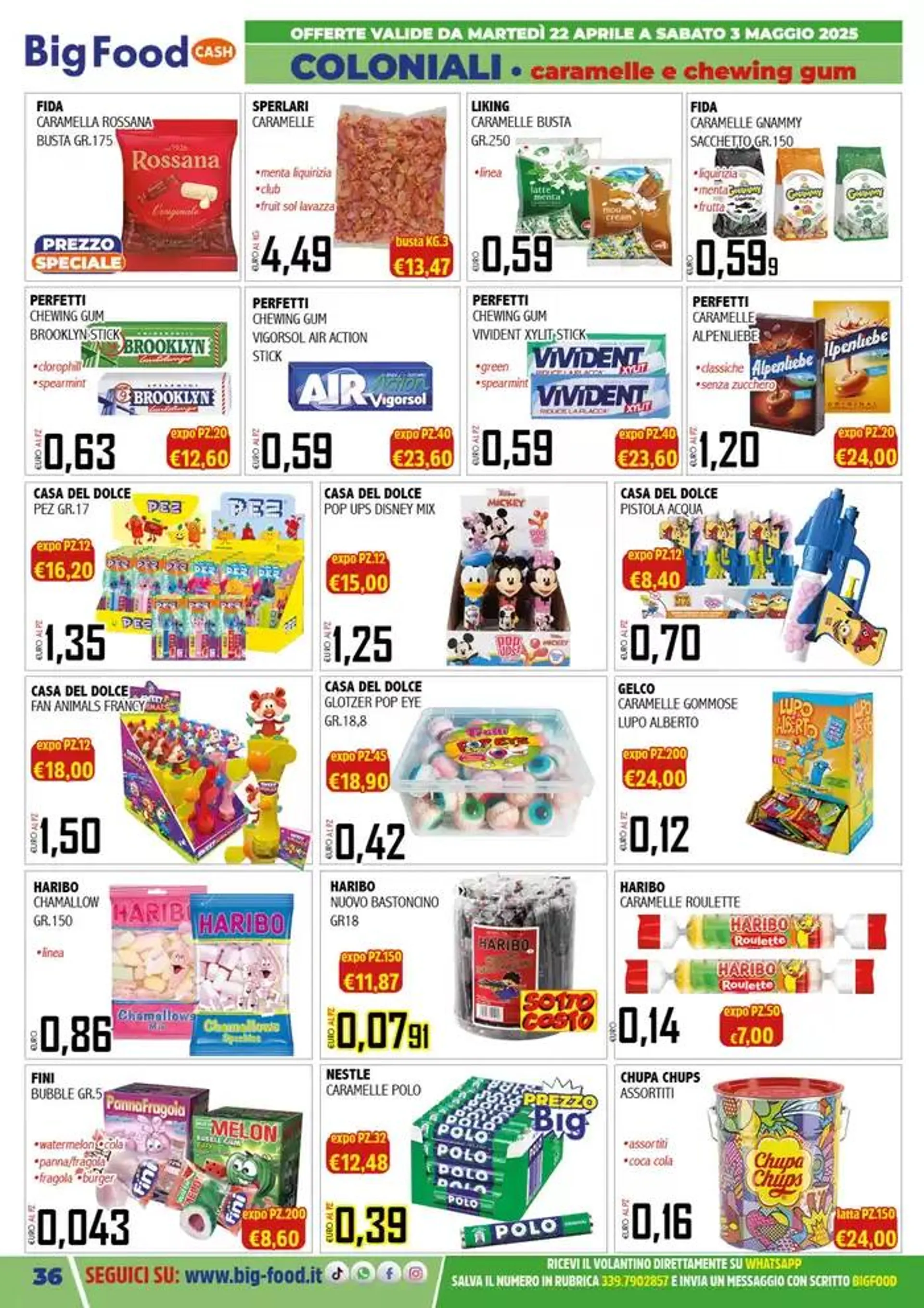 Mega Offerte  da 22 aprile a 3 maggio di 2025 - Pagina del volantino 36