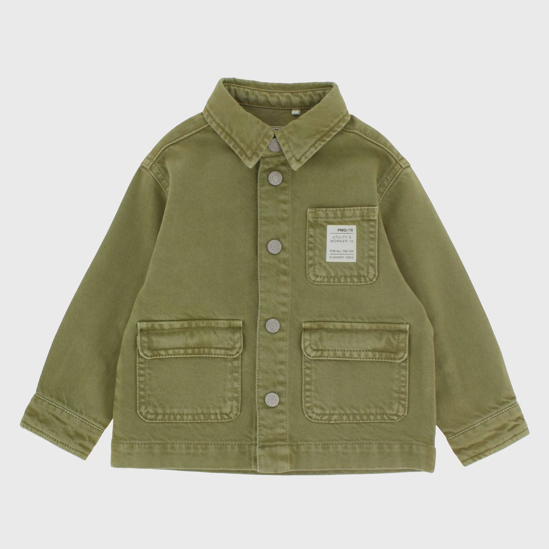 Overshirt da Bambino, VERDE