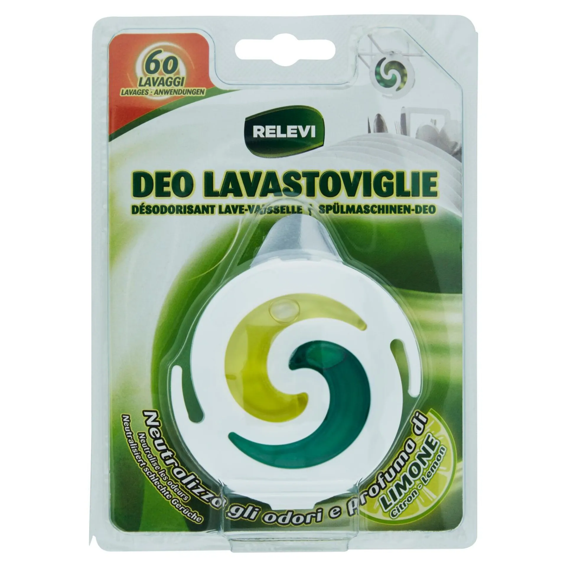 Relevi Deo lavastoviglie Limone 6 ml