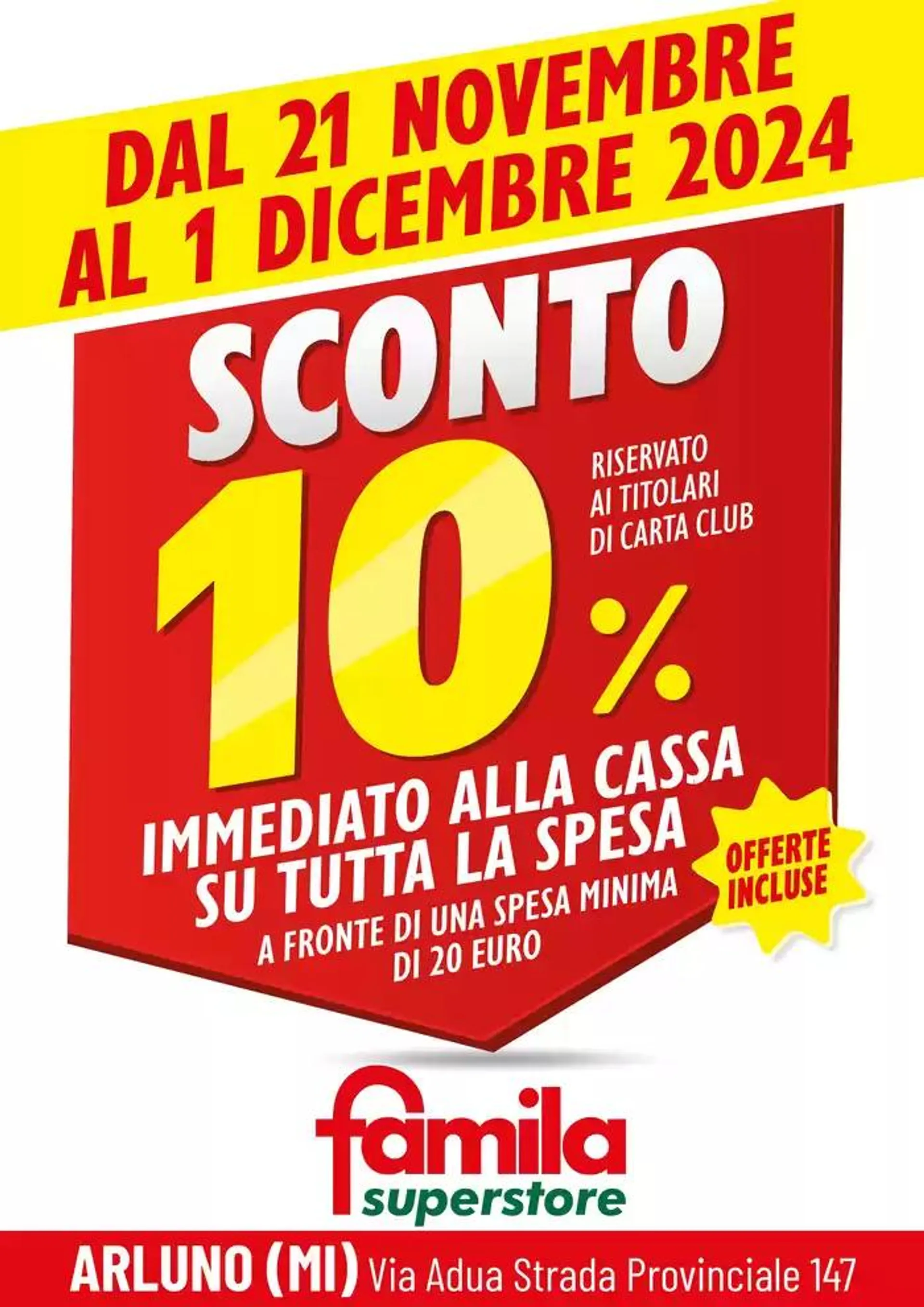 Sconto 10%  - 1