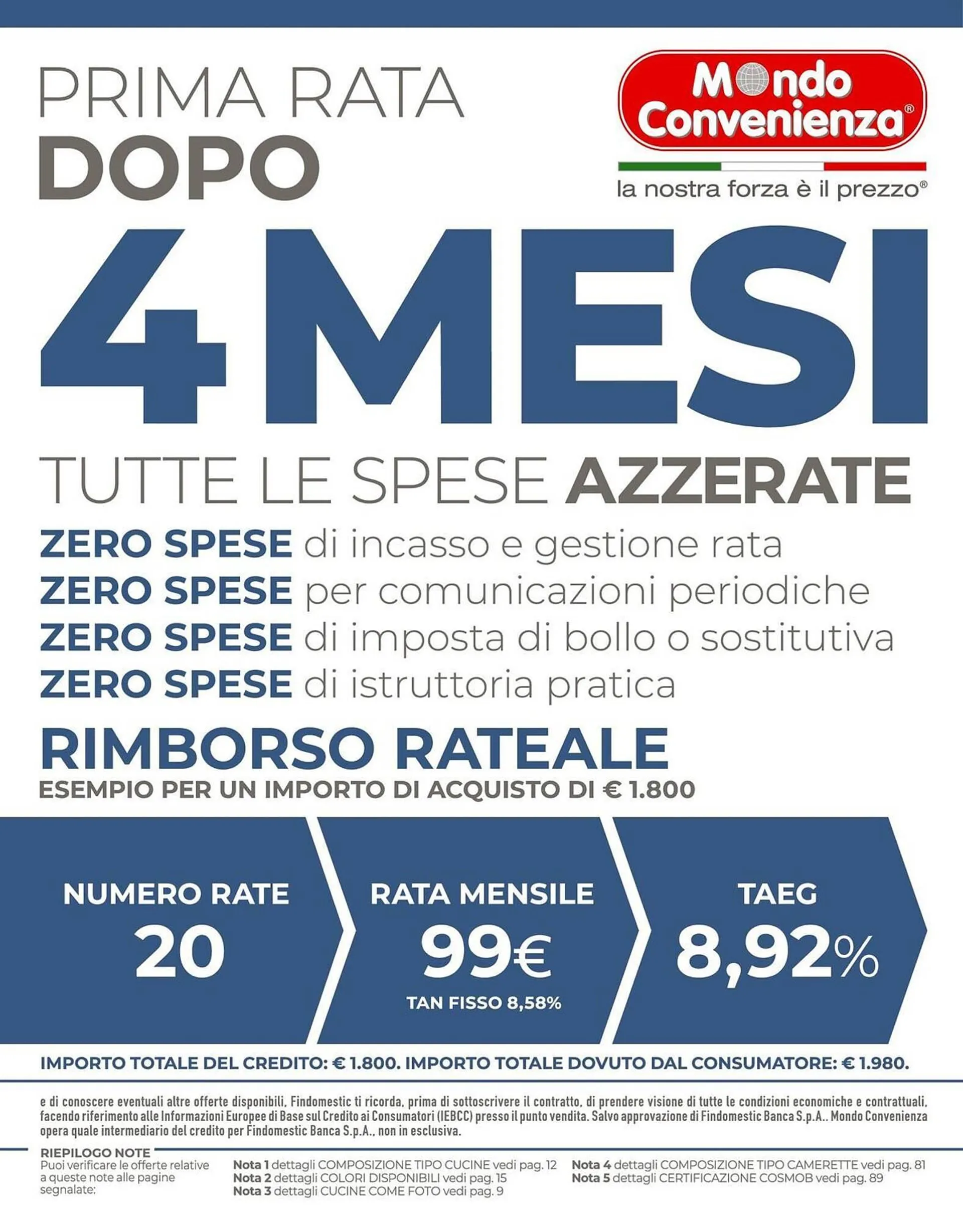 Volantino Mondo Convenienza da 1 luglio a 22 settembre di 2025 - Pagina del volantino 3