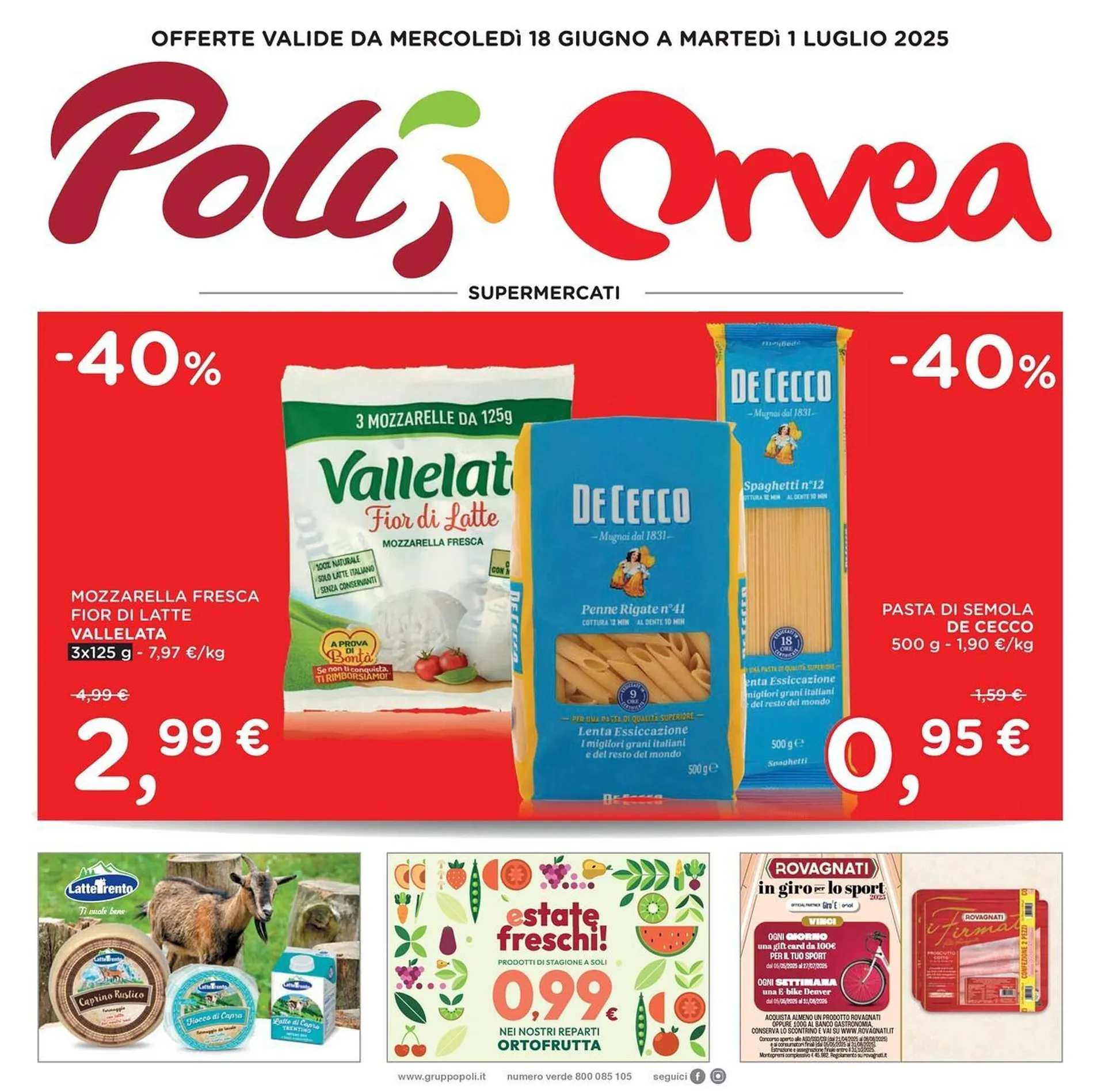 Volantino Orvea da 16 giugno a 1 luglio di 2025 - Pagina del volantino 1