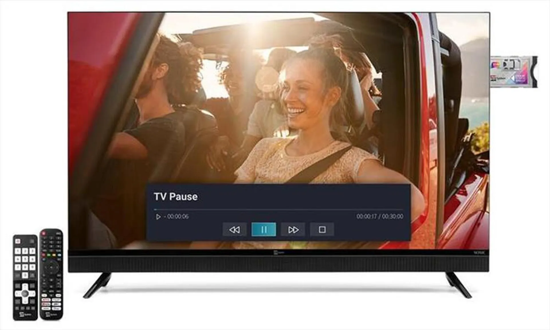 TELESYSTEM - Smart TV LED UHD 4K 43" SONIC FL4K SMV13-BLACK