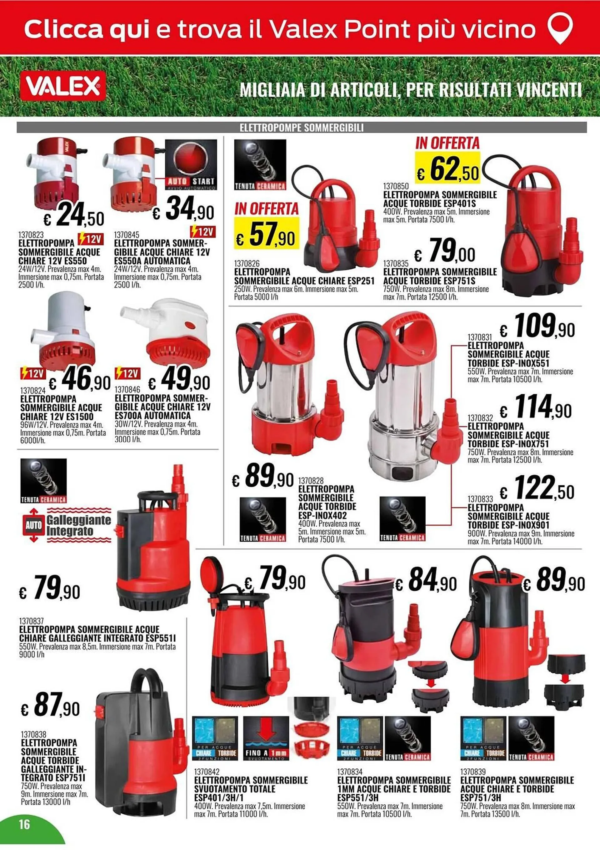 Volantino Valex da 5 marzo a 31 dicembre di 2025 - Pagina del volantino 16