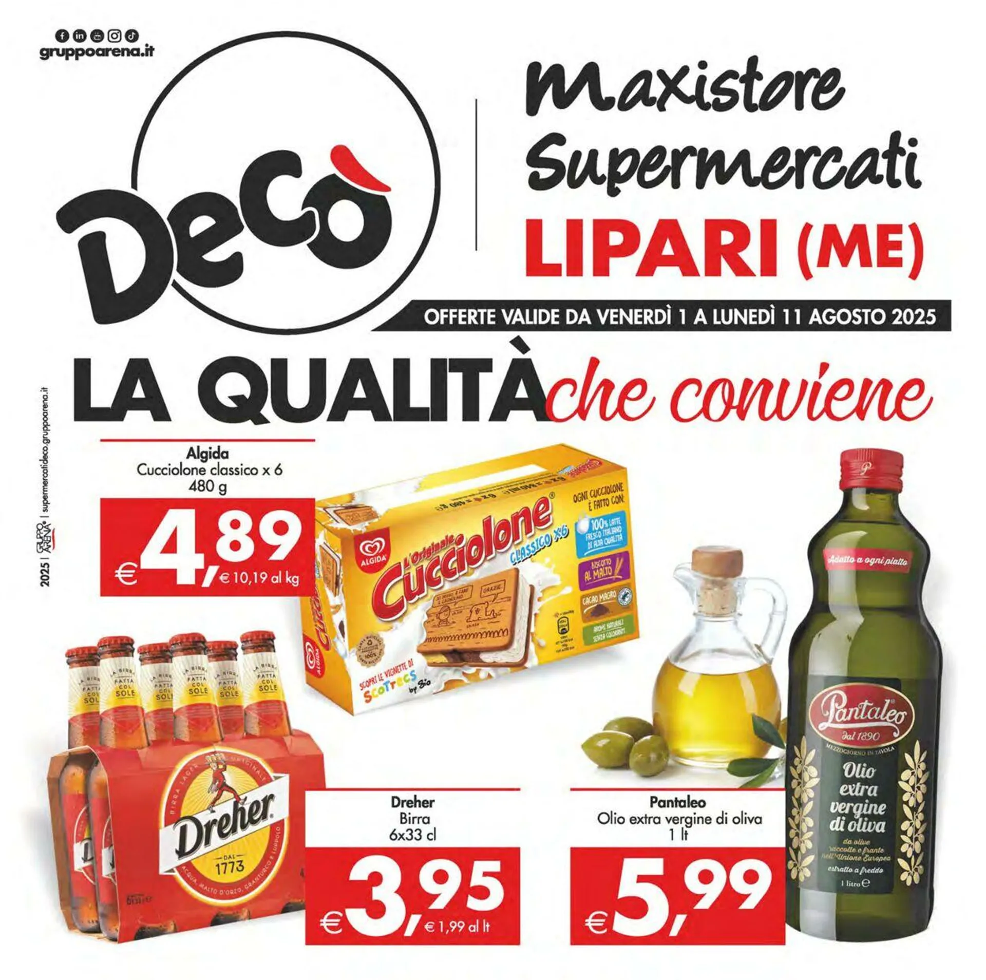 Deco Volantino attuale da 1 agosto a 11 agosto di 2025 - Pagina del volantino 1