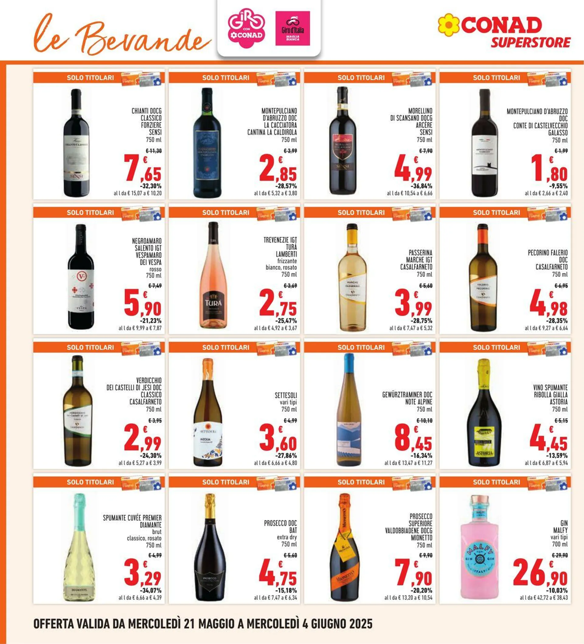 Conad - Spazio - Roma Volantino attuale da 21 maggio a 4 giugno di 2025 - Pagina del volantino 24