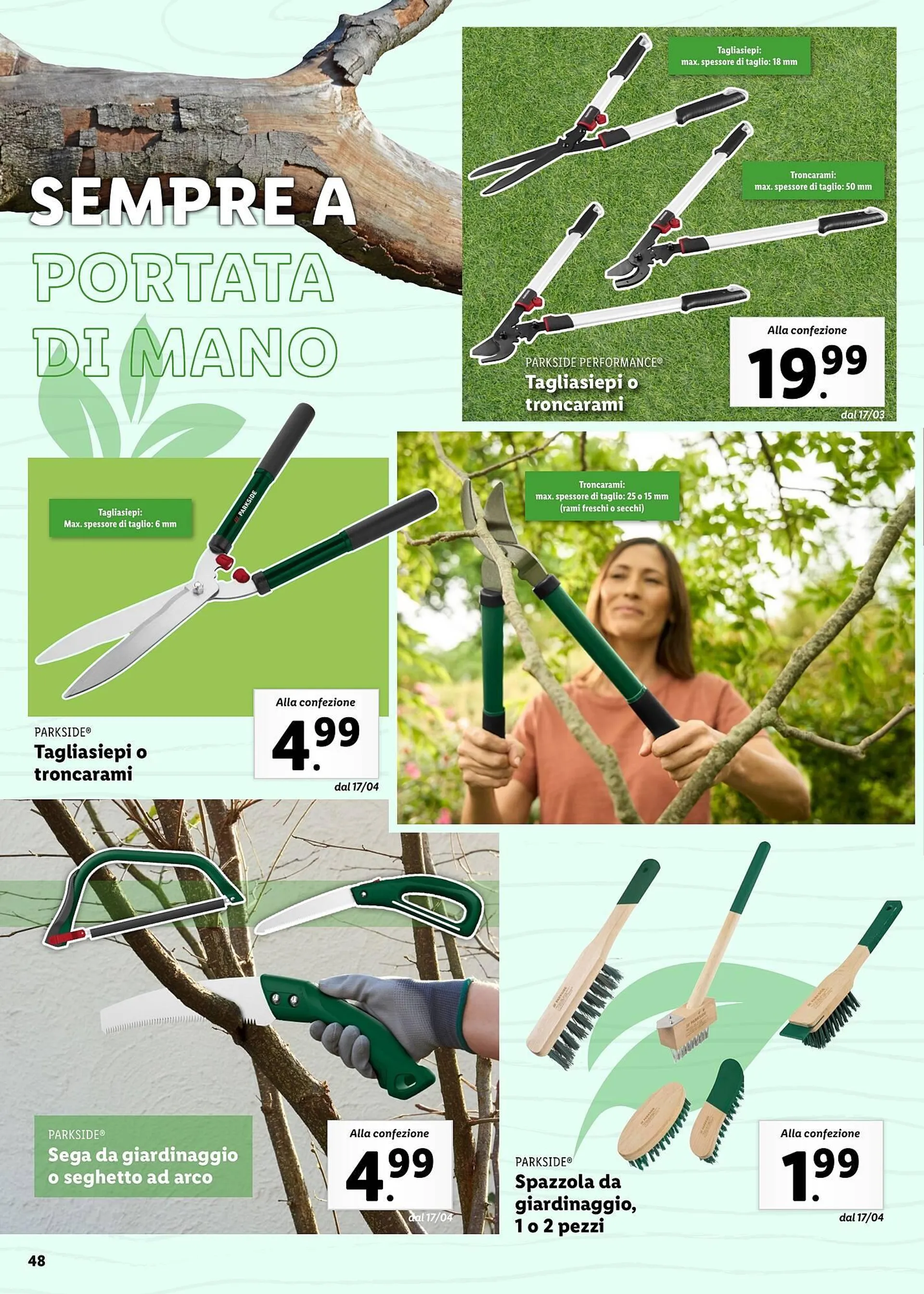 Volantino Lidl da 4 aprile a 30 aprile di 2025 - Pagina del volantino 48