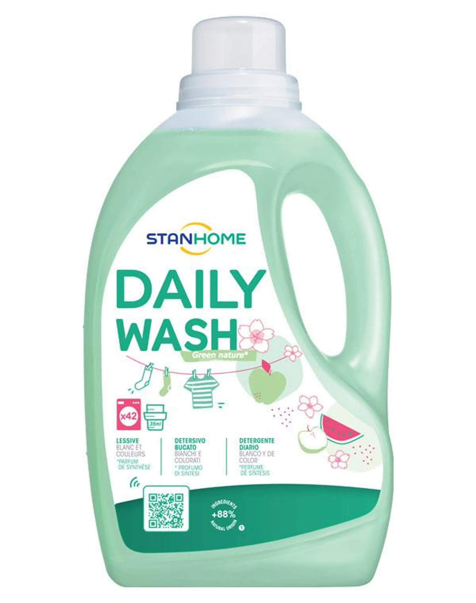 DAILY WASH GREEN NATURE 1500 ML