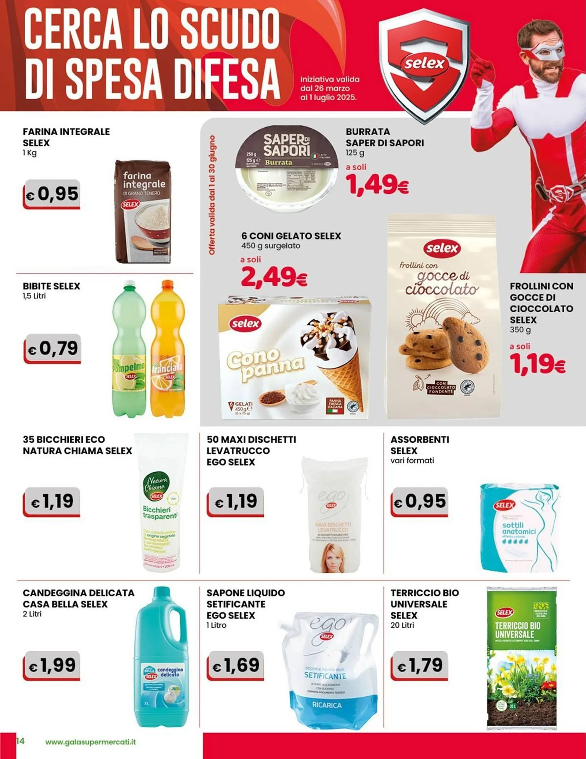 Volantino Gala Supermercati da 4 giugno a 17 giugno di 2025 - Pagina del volantino 14
