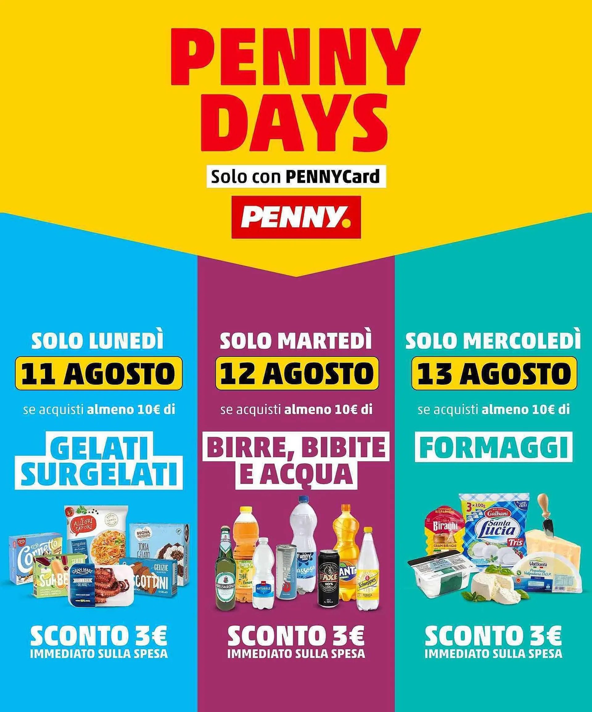 Volantino PENNY da 8 agosto a 13 agosto di 2025 - Pagina del volantino 1