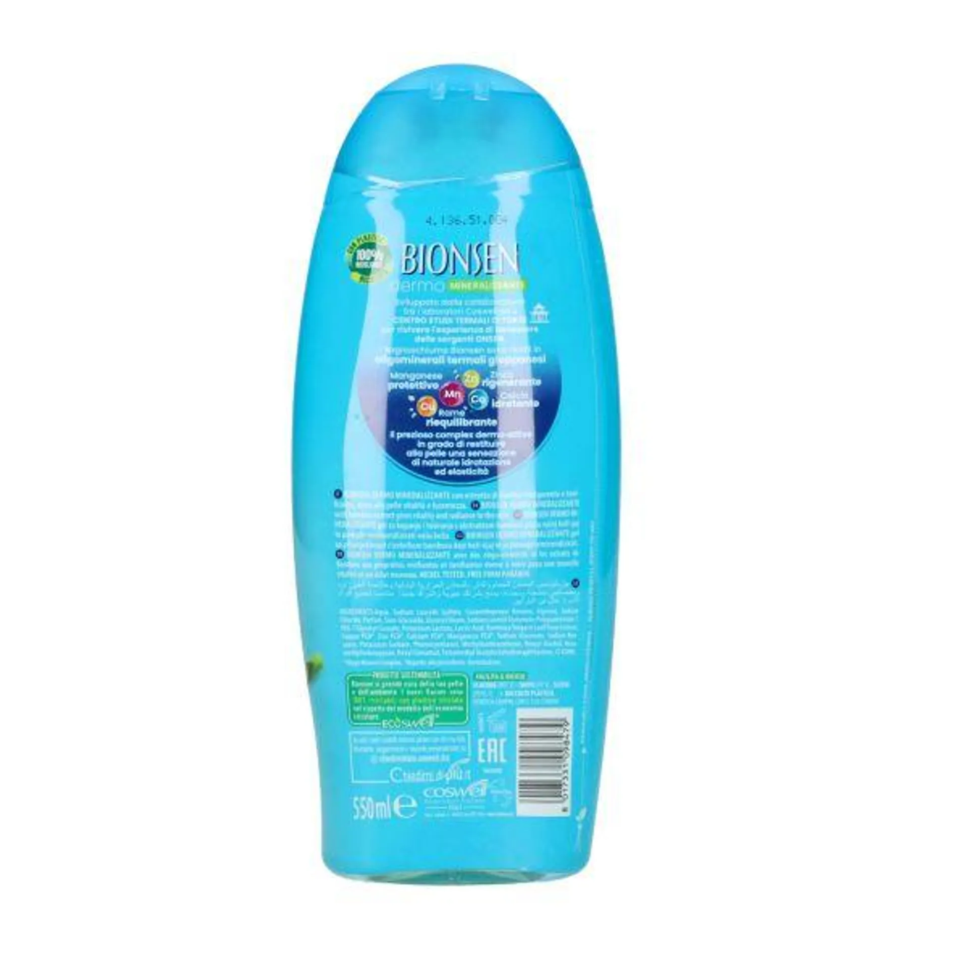 BIONSEN BAGNOSCHIUMA MINERALIZZANTE 550ML