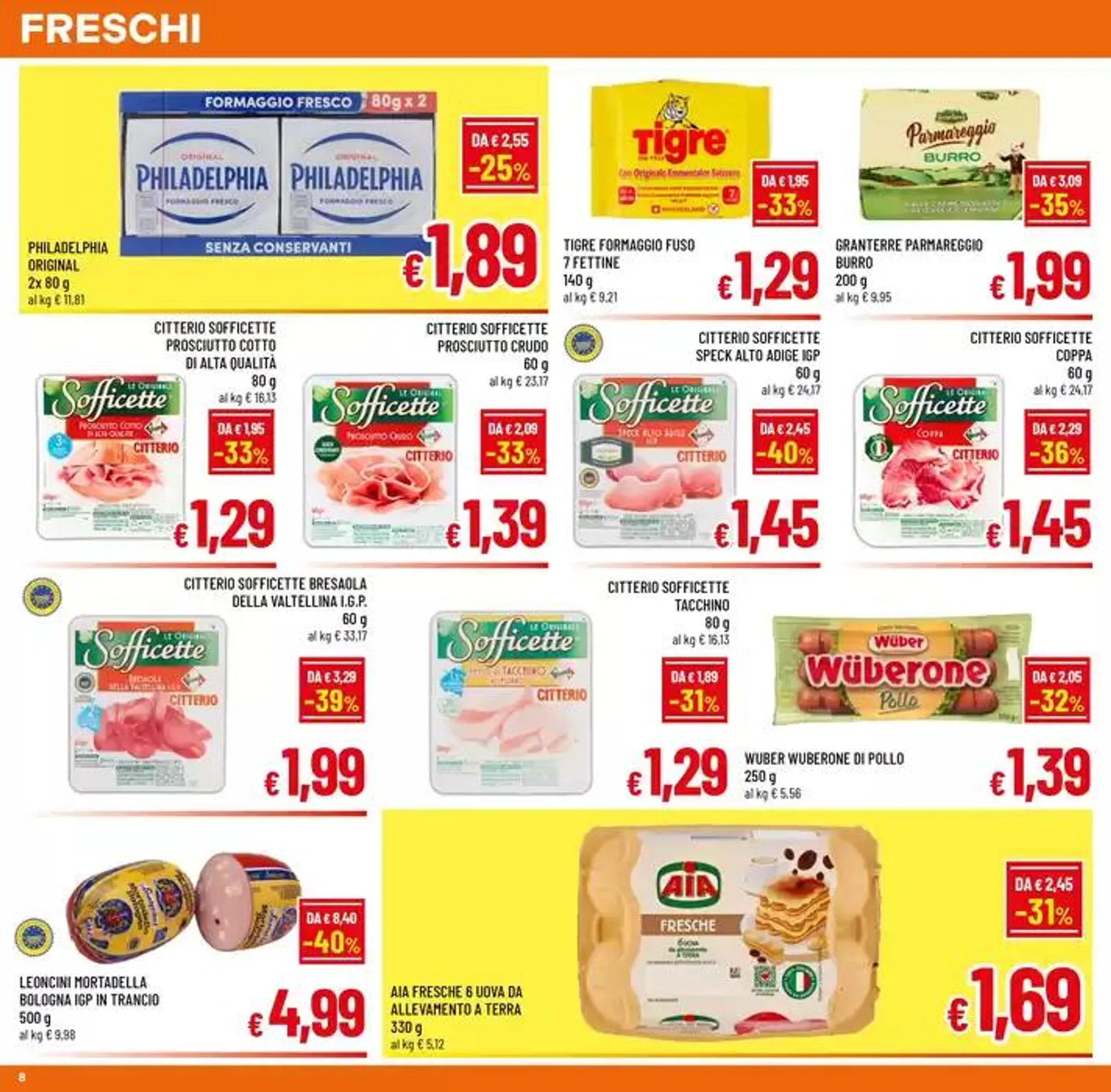 SCONTI FINO 50% da 22 aprile a 3 maggio di 2025 - Pagina del volantino 8