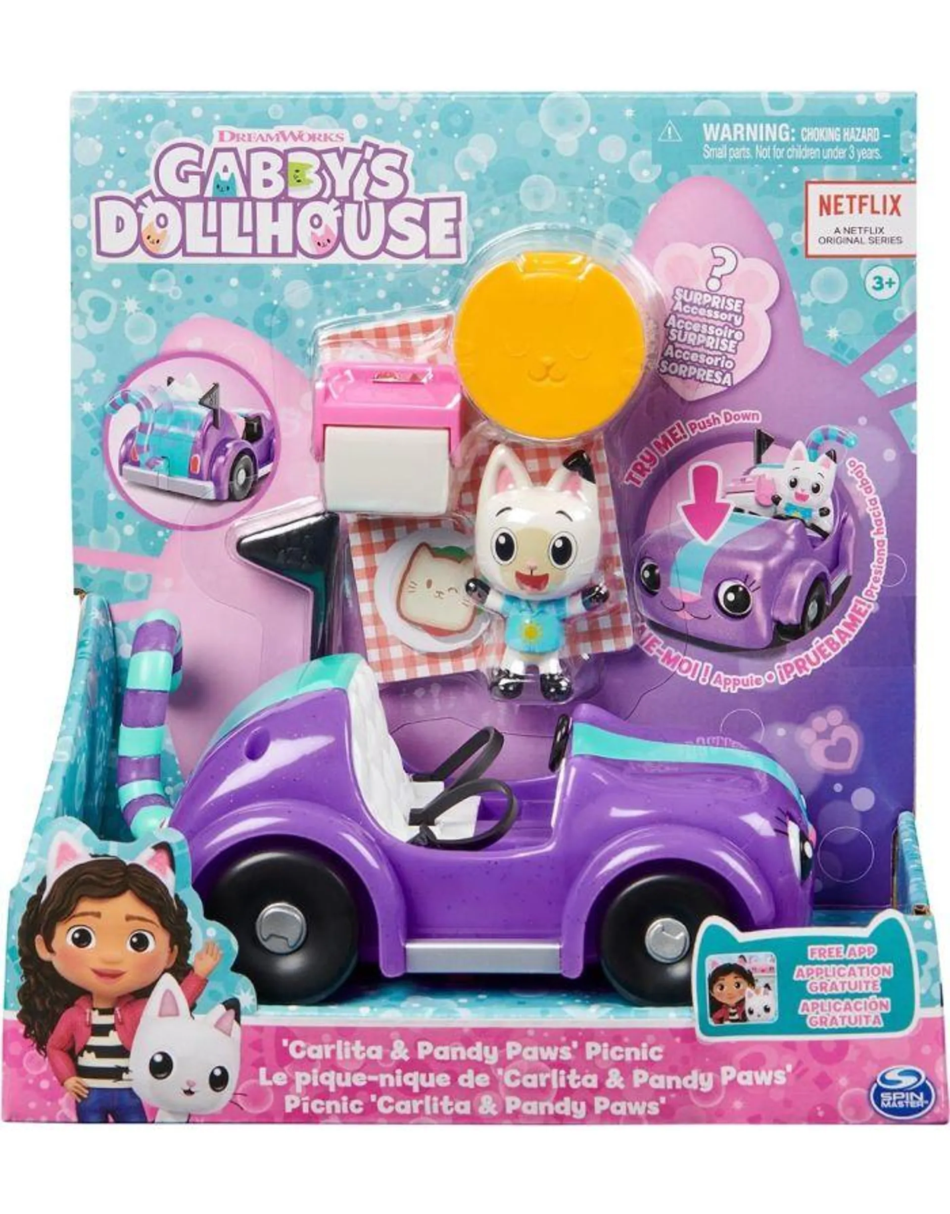 Gabby's Dollhouse - Macchina Di Carlita