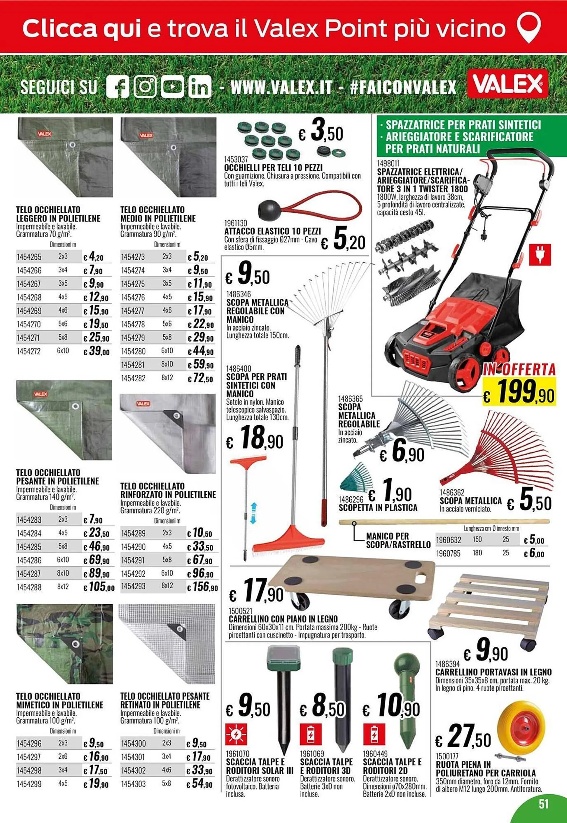 Volantino Valex da 24 settembre a 28 febbraio di 2025 - Pagina del volantino 51