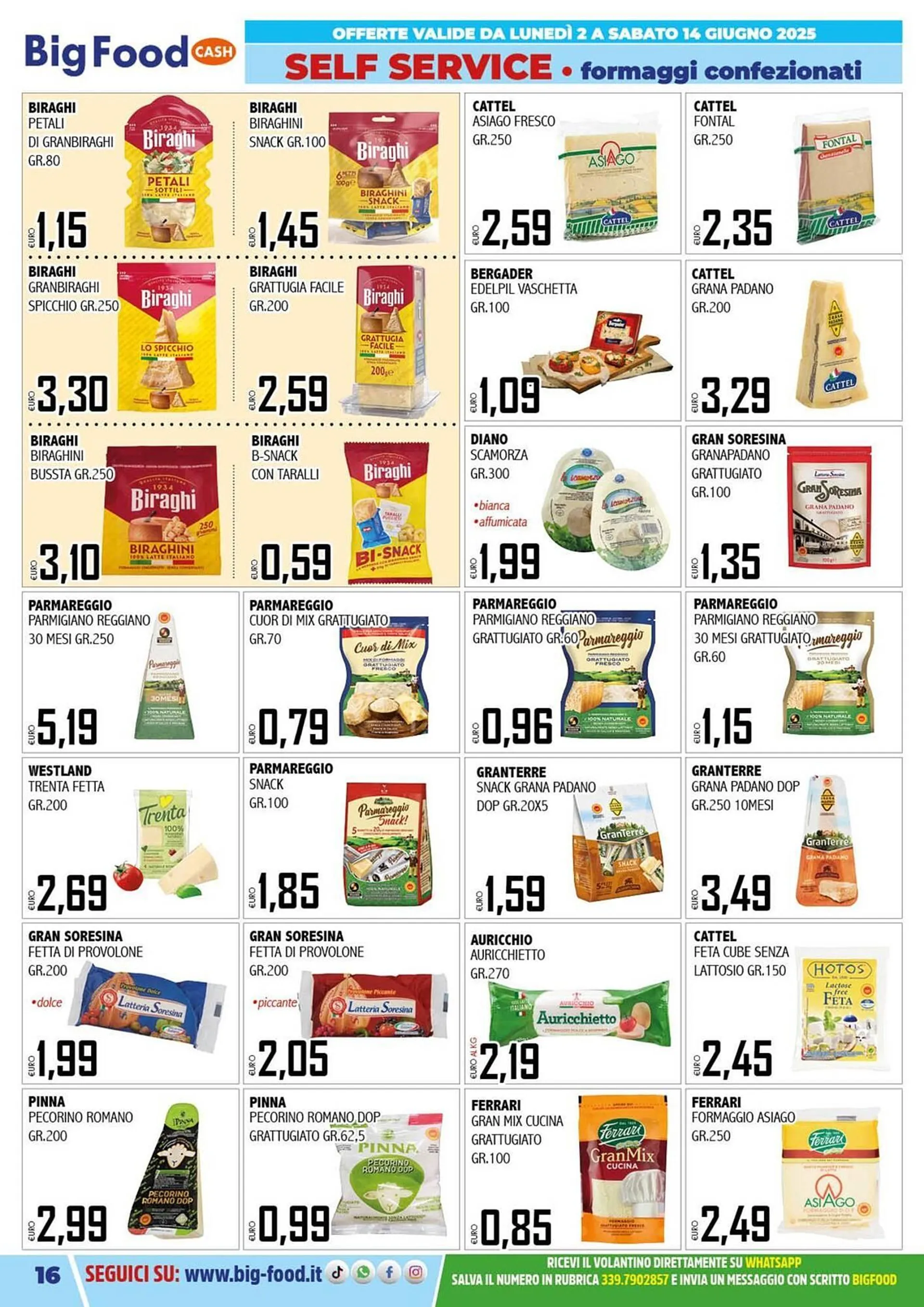 Volantino Big Food da 2 giugno a 14 giugno di 2025 - Pagina del volantino 16