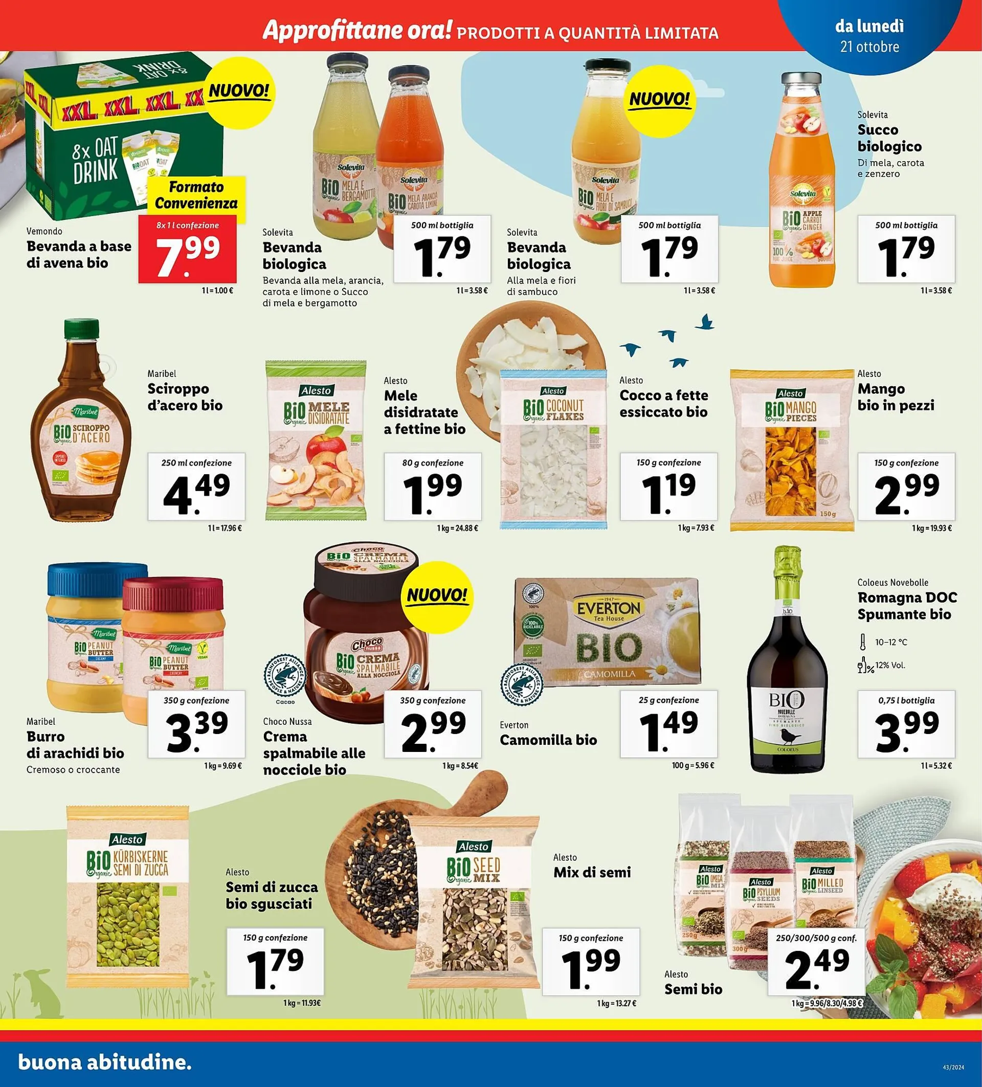 Volantino Lidl da 21 ottobre a 27 ottobre di 2024 - Pagina del volantino 19