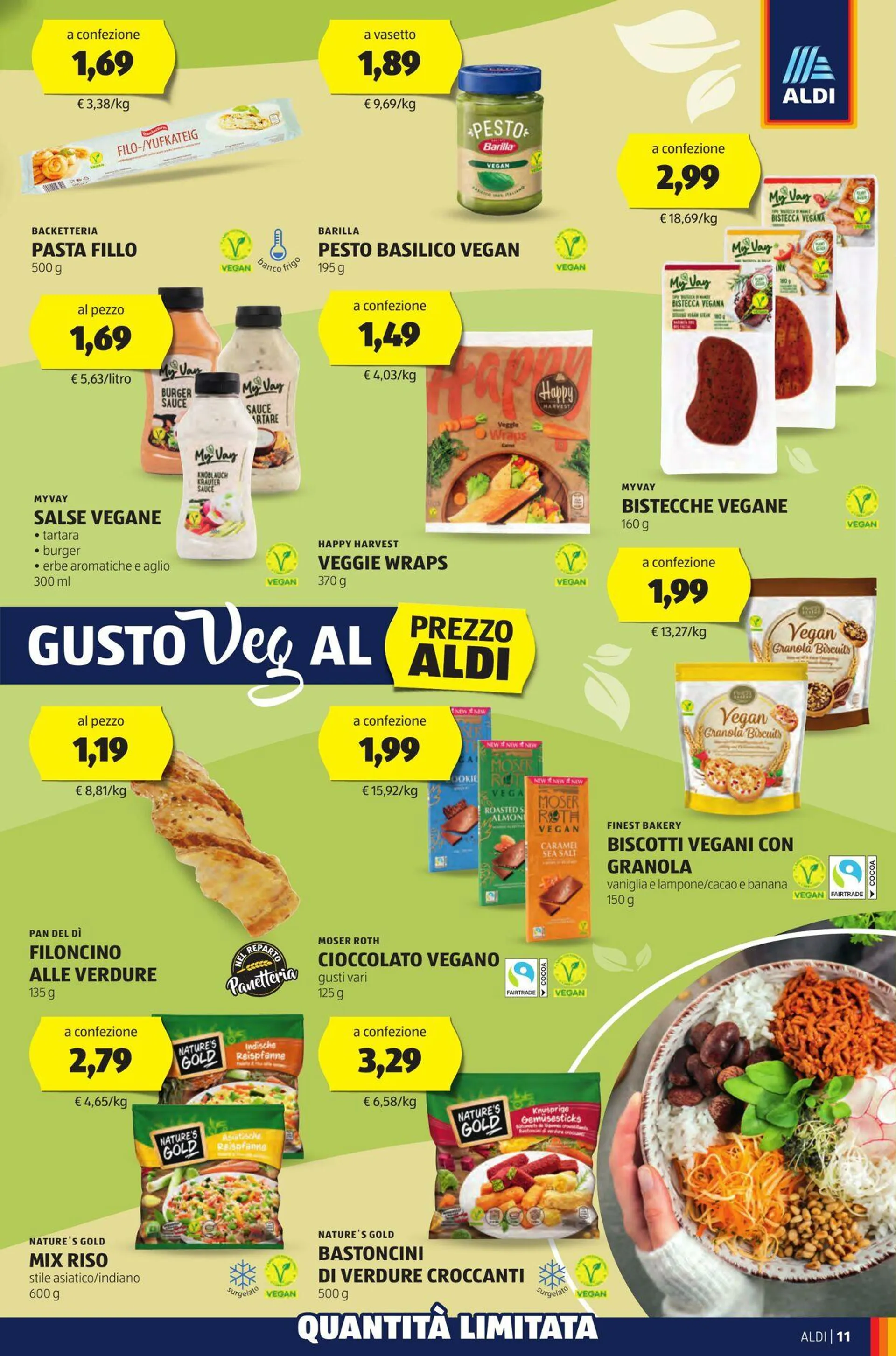 Aldi Volantino attuale da 28 ottobre a 3 novembre di 2024 - Pagina del volantino 11