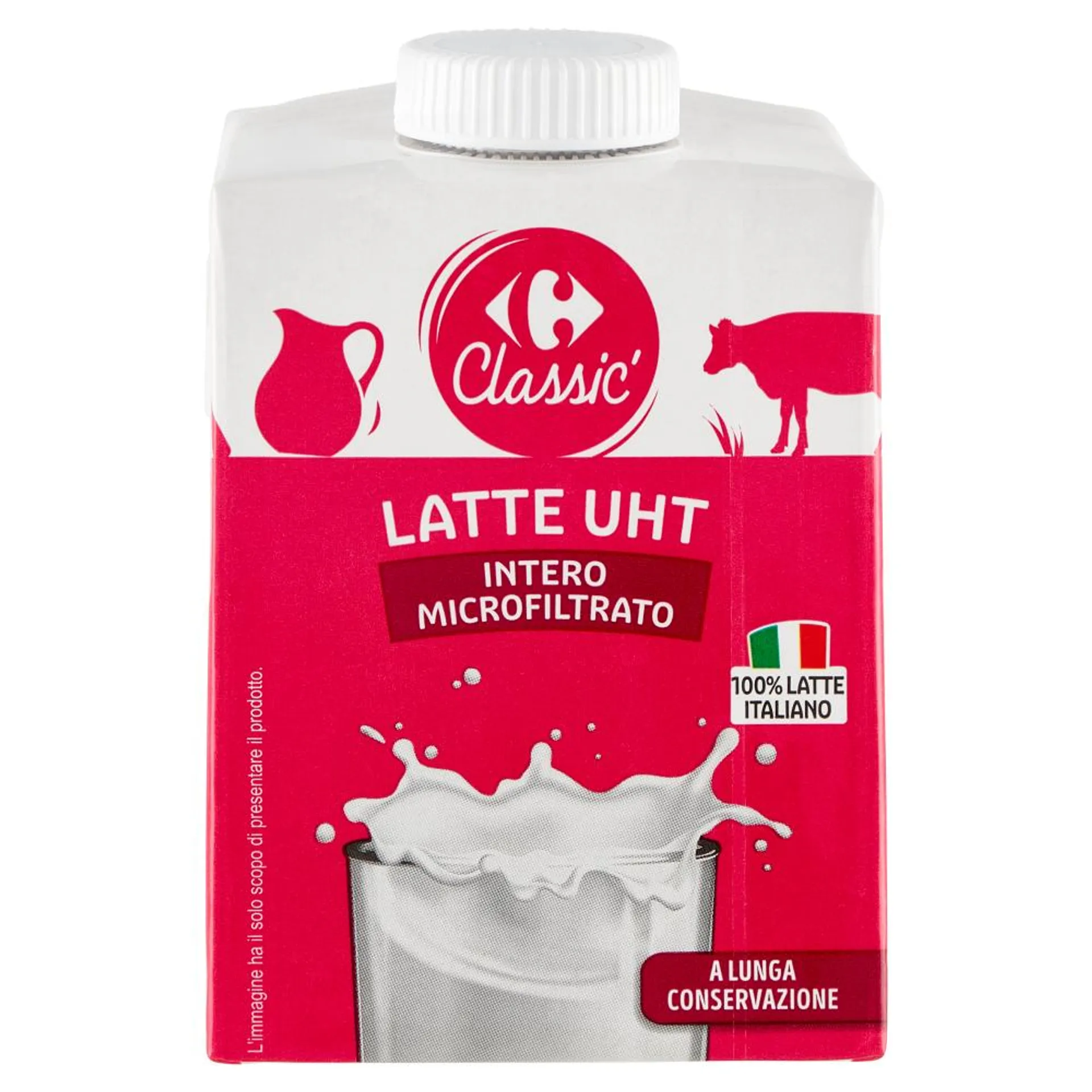 Carrefour Classic Latte UHT Intero Microfiltrato 500 ml