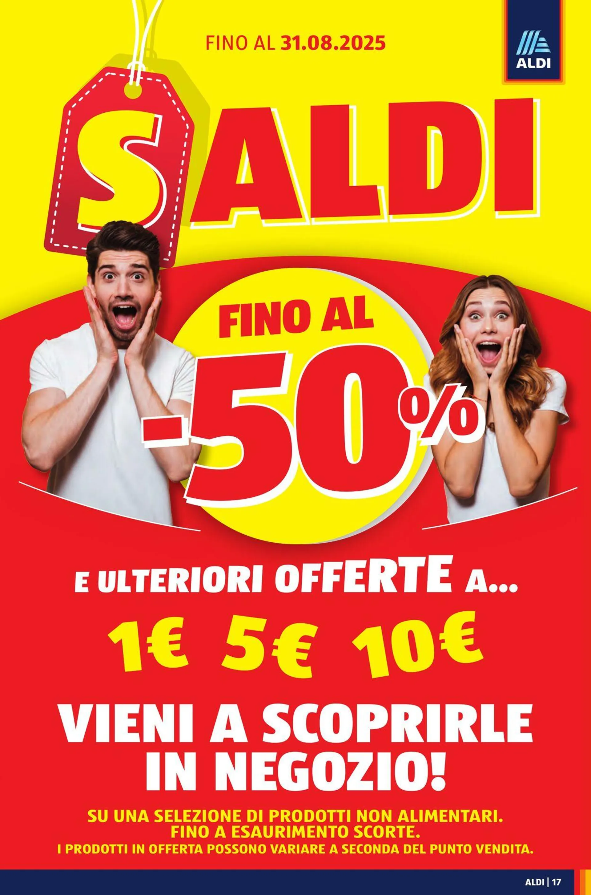 Aldi Volantino attuale da 7 luglio a 13 luglio di 2025 - Pagina del volantino 17