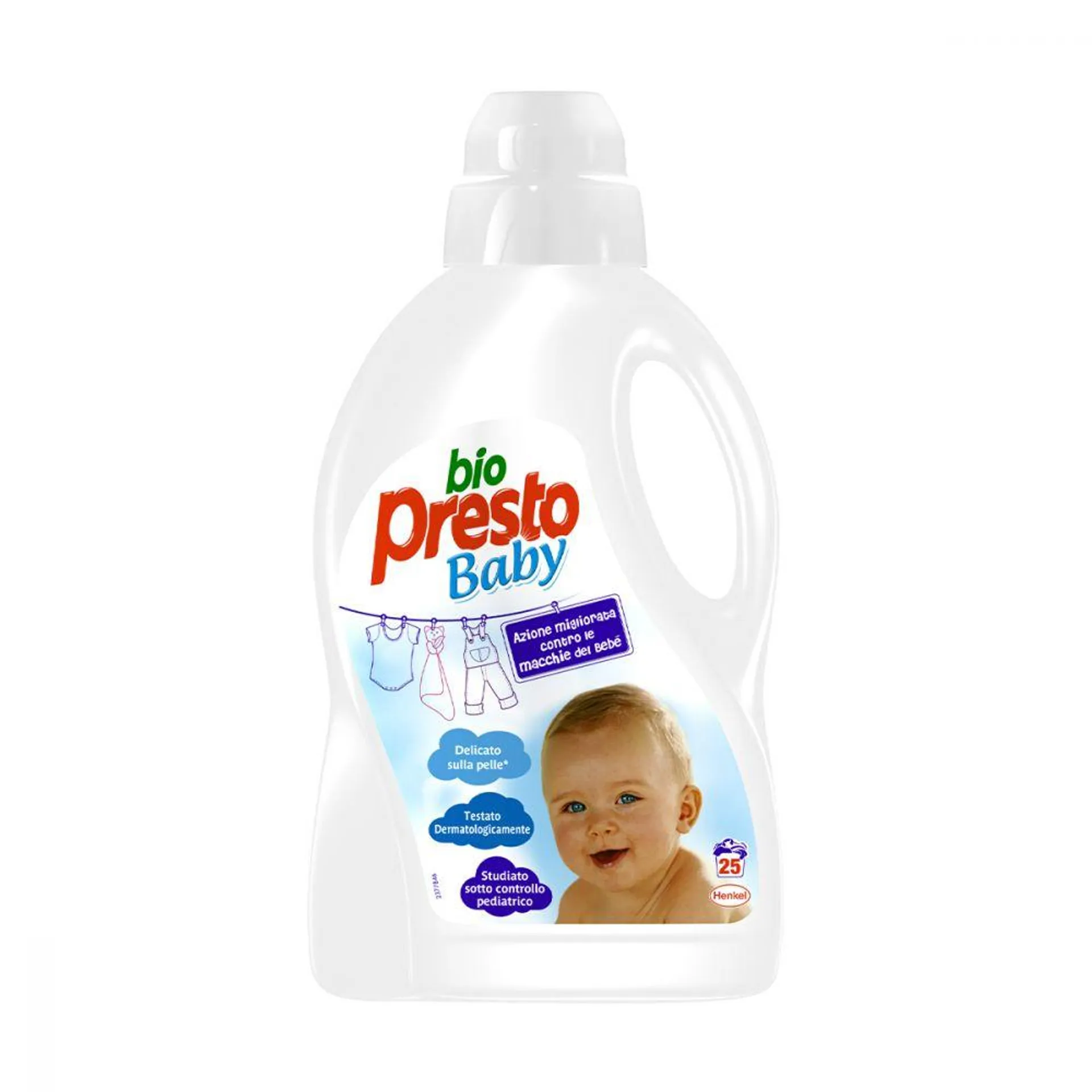 Bio Presto Detersivo Lavatrice Baby Bucato a Mano 1,5lt