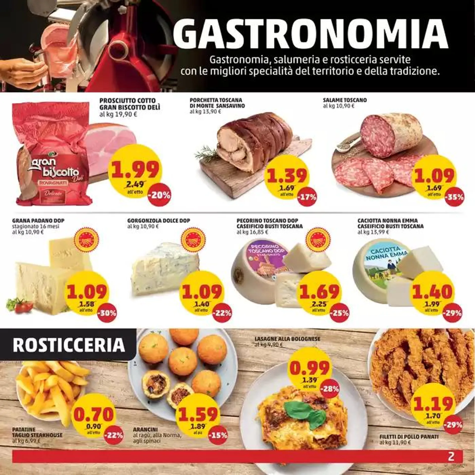 Nuovi reparti macelleria e gastronomia da 3 ottobre a 13 ottobre di 2024 - Pagina del volantino 2