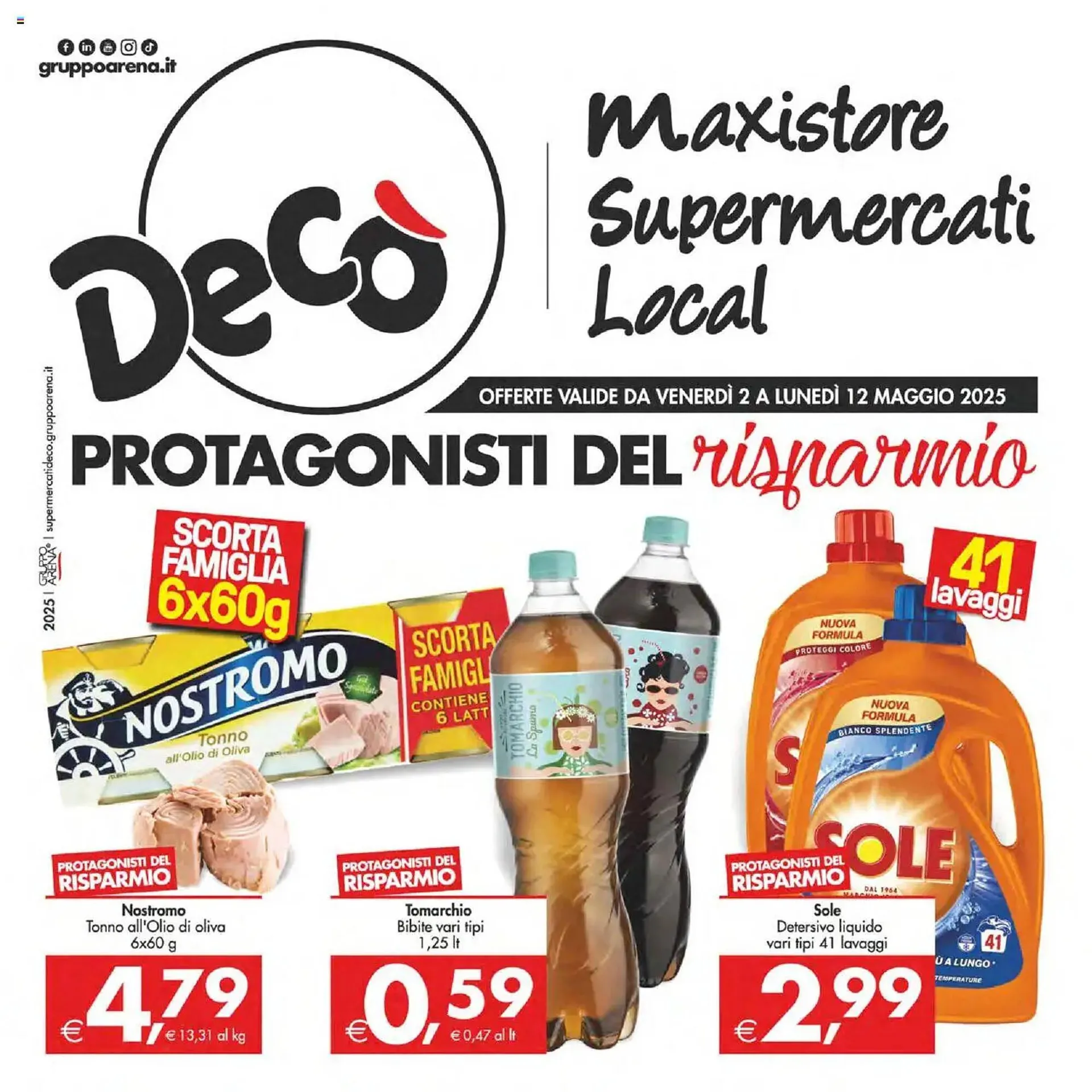Volantino Deco Maxistore da 2 maggio a 12 maggio di 2025 - Pagina del volantino 1