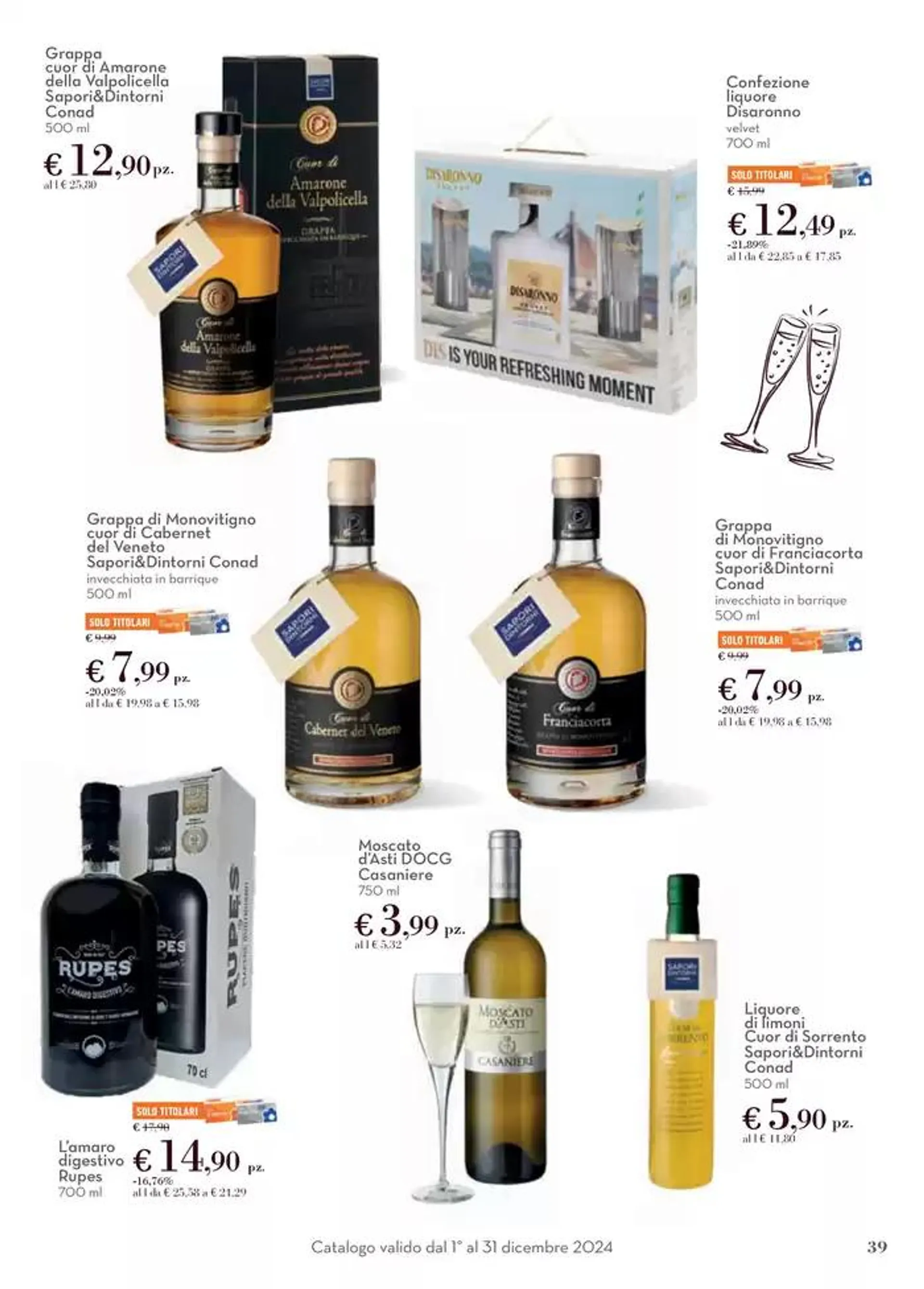 Catalogo Sapori & Natale da 1 dicembre a 31 dicembre di 2024 - Pagina del volantino 39