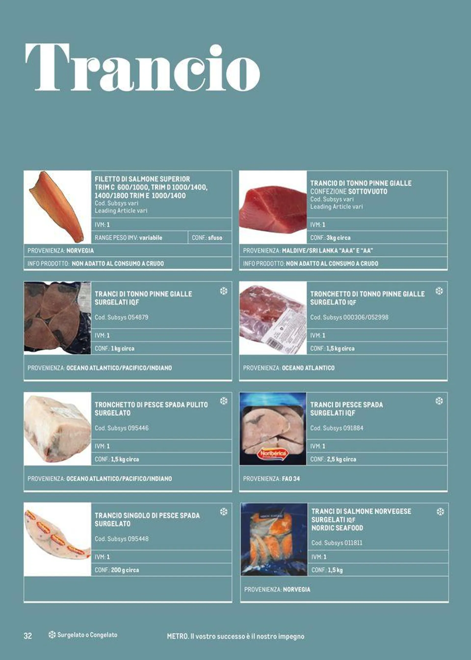 Catalogo Porzionati da 9 febbraio a 31 gennaio di 2025 - Pagina del volantino 32