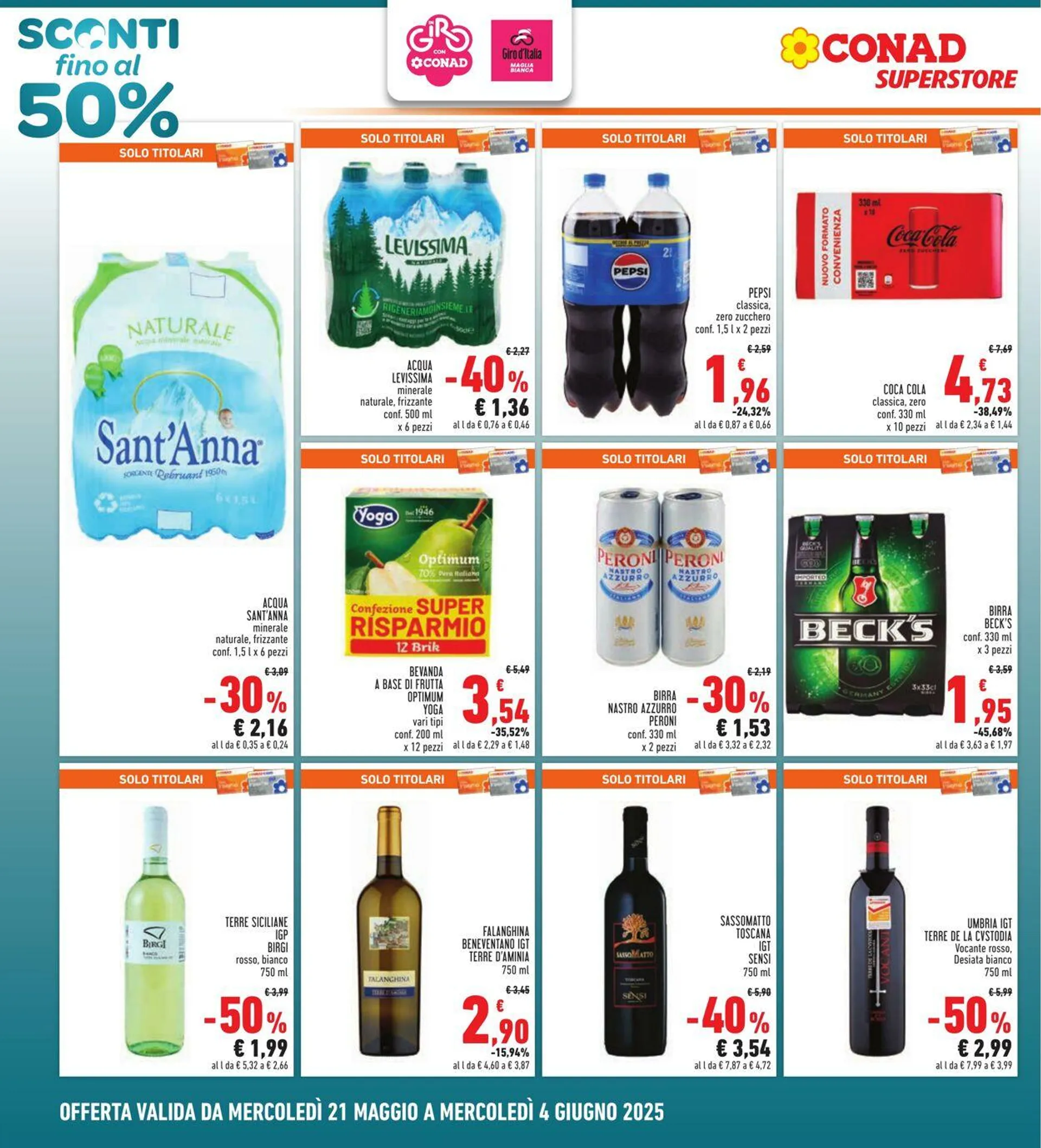 Conad - Spazio - Roma Volantino attuale da 21 maggio a 4 giugno di 2025 - Pagina del volantino 6