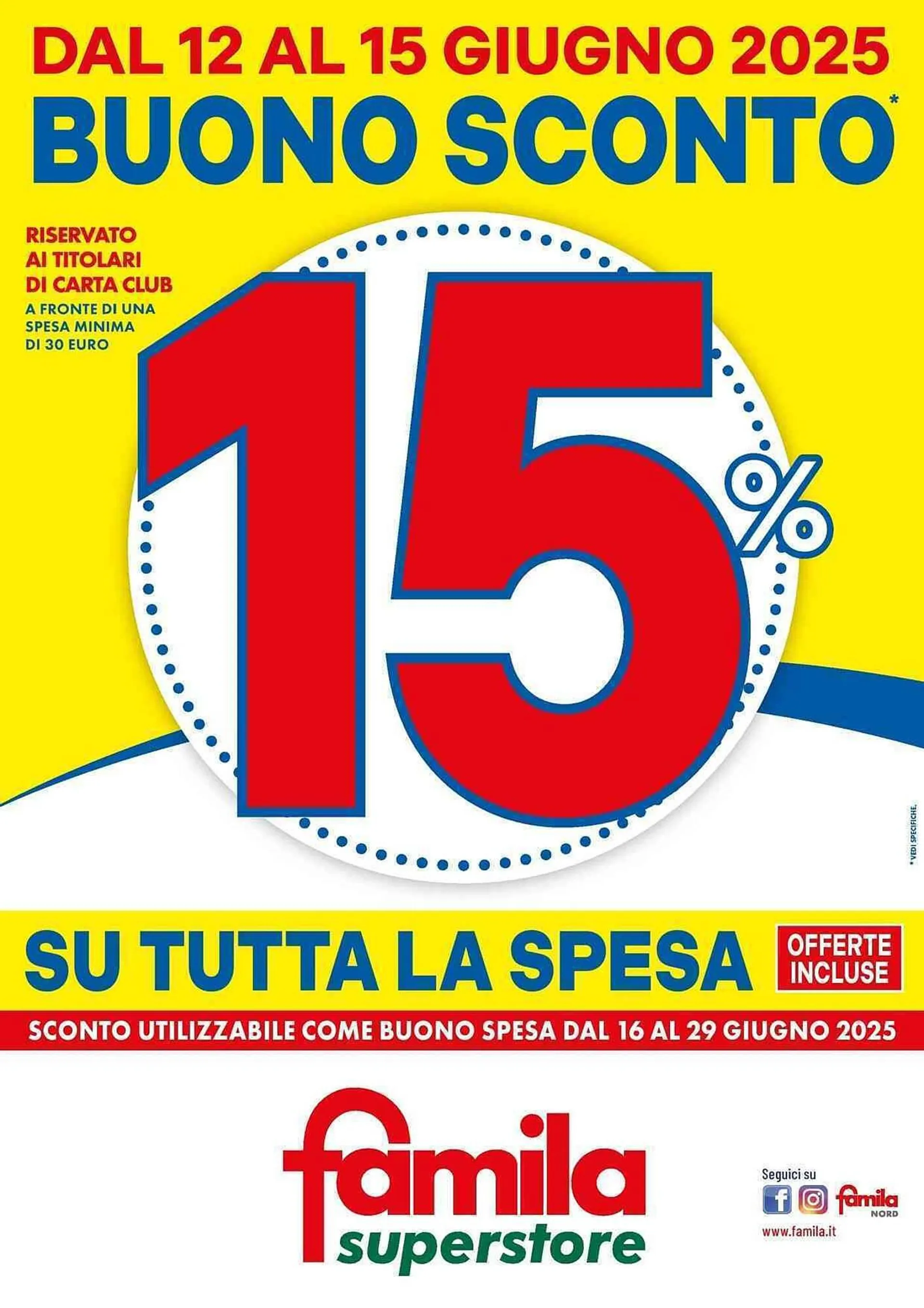 Volantino Famila Superstore - 1