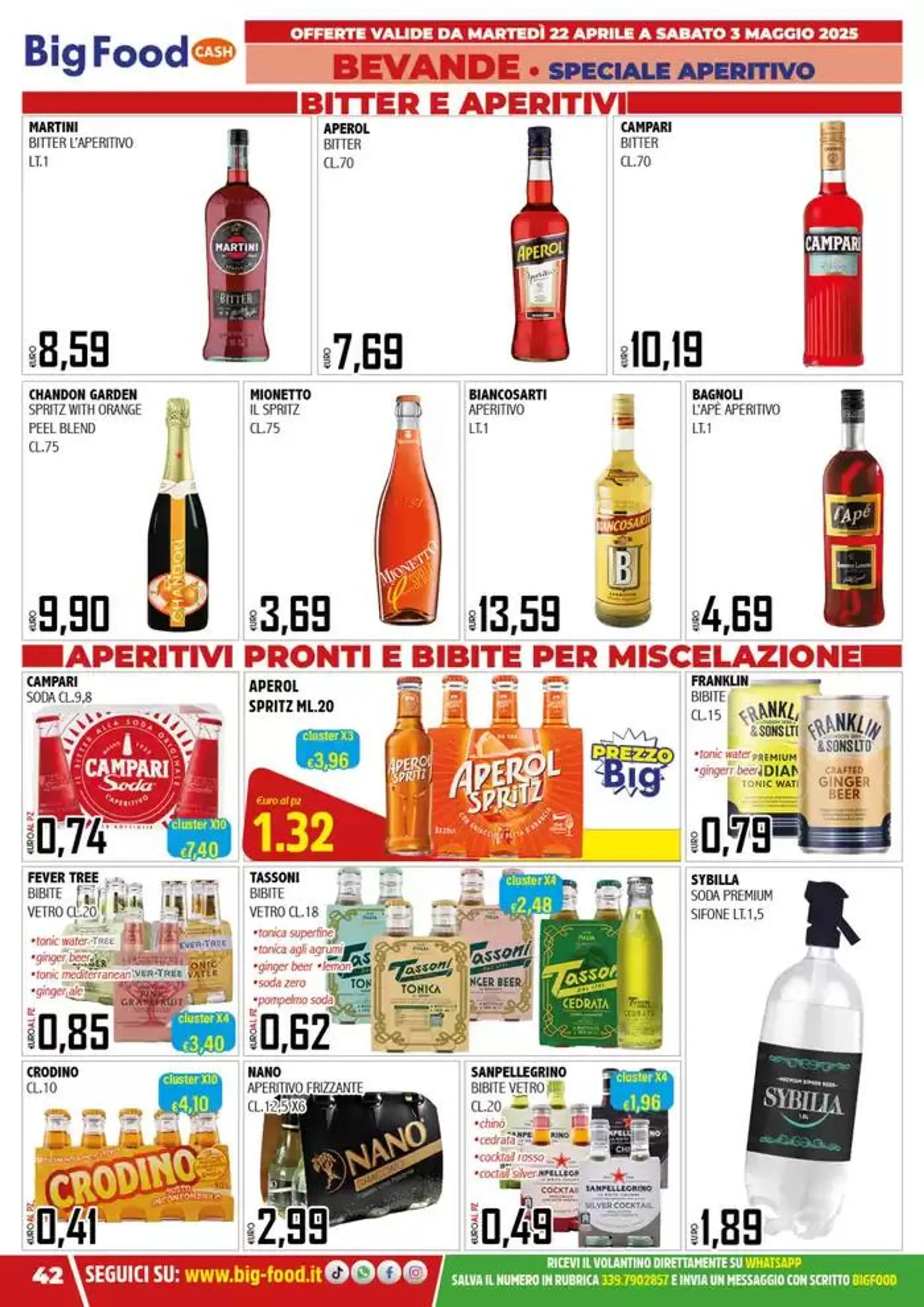 Mega Offerte  da 22 aprile a 3 maggio di 2025 - Pagina del volantino 42