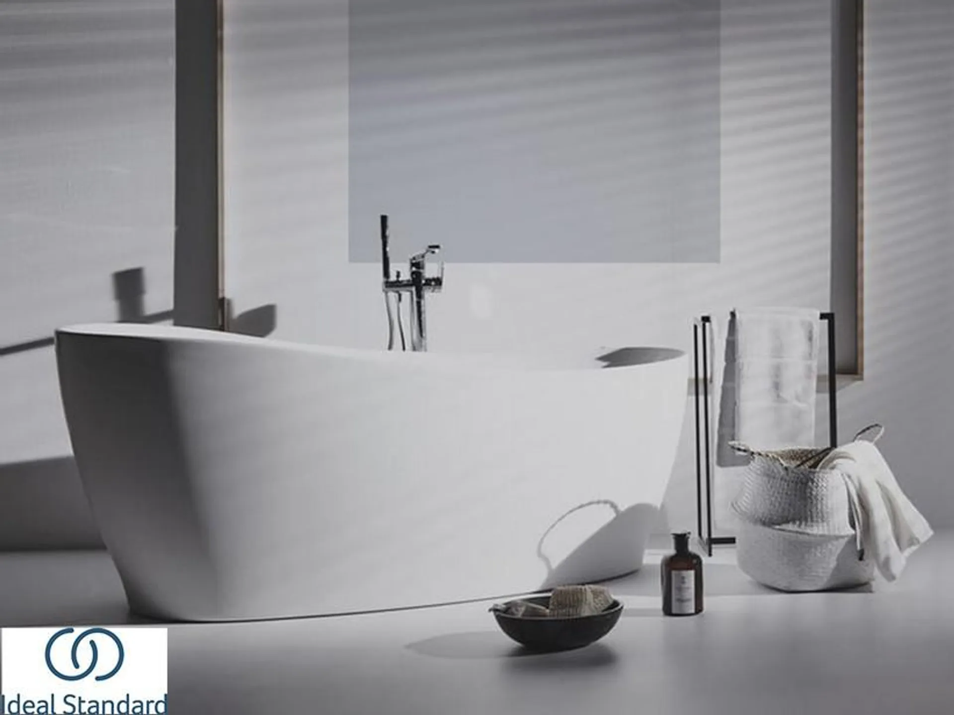 Vasca Freestanding Ideal Standard® Atelier Around 180x85 cm Bianco Lucido
