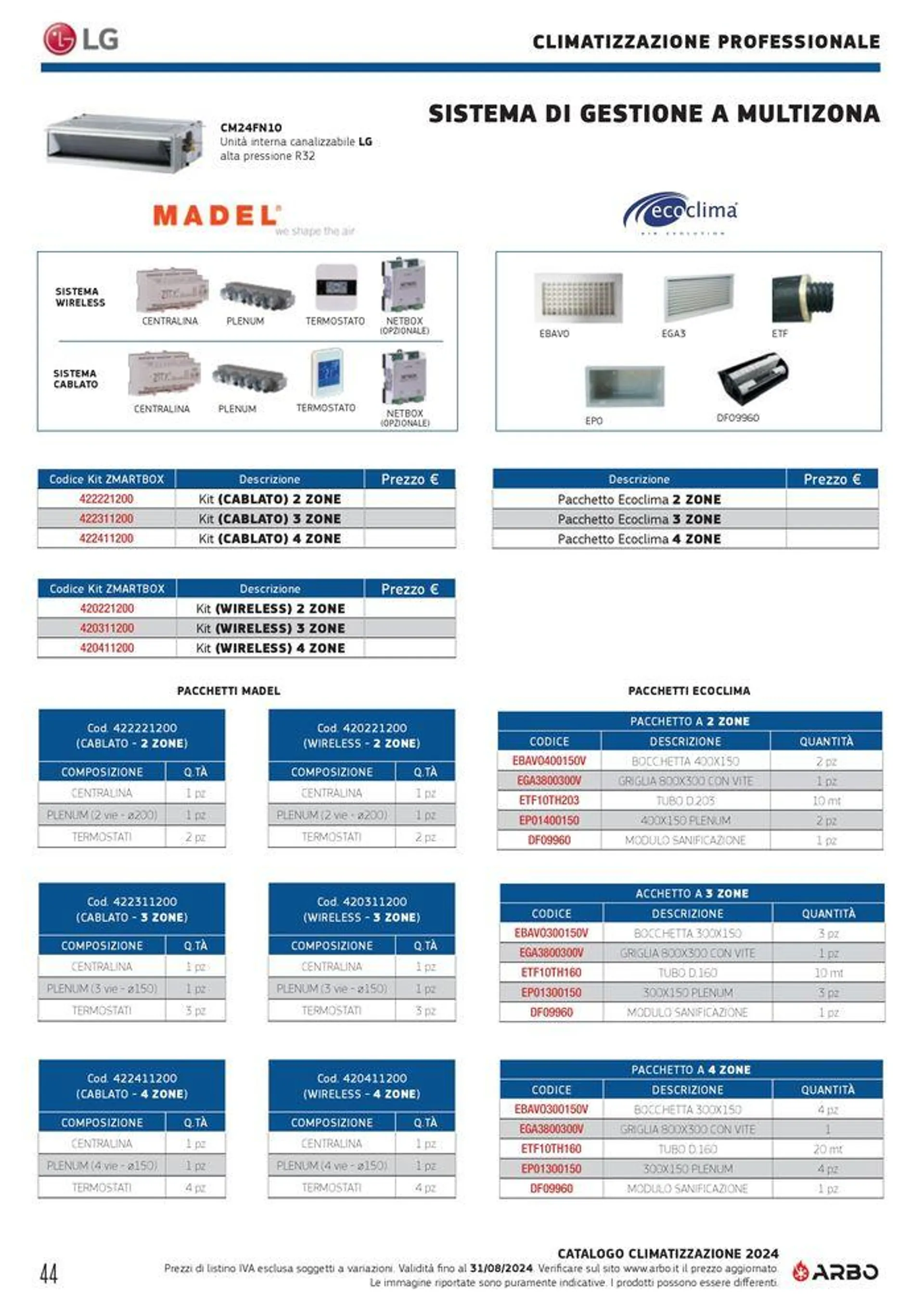 Catalogo climatizzazione 2024 - 44