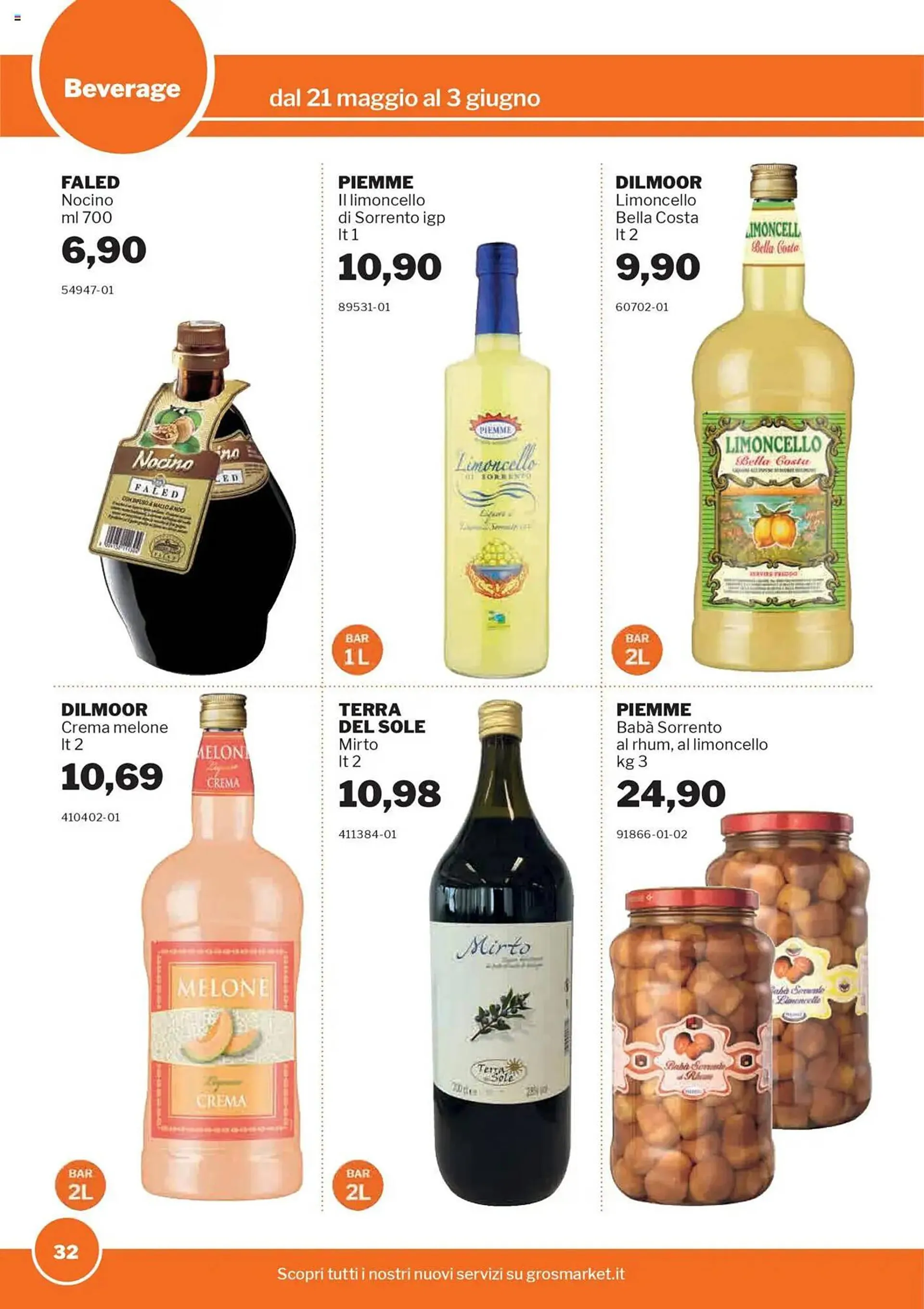 Volantino GrosMarket da 21 maggio a 3 giugno di 2025 - Pagina del volantino 32