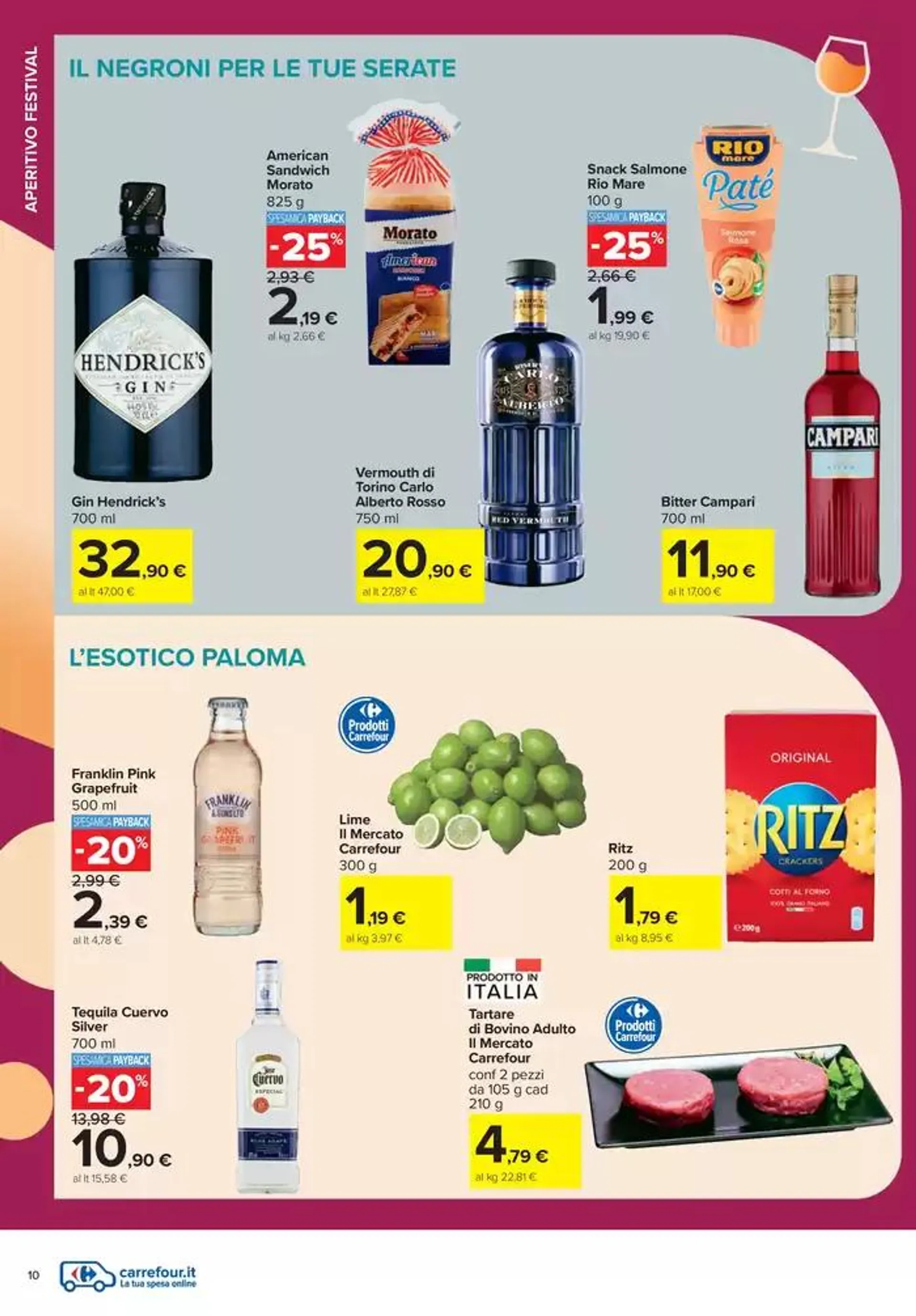 Aperitivo festival da 12 maggio a 31 maggio di 2025 - Pagina del volantino 10