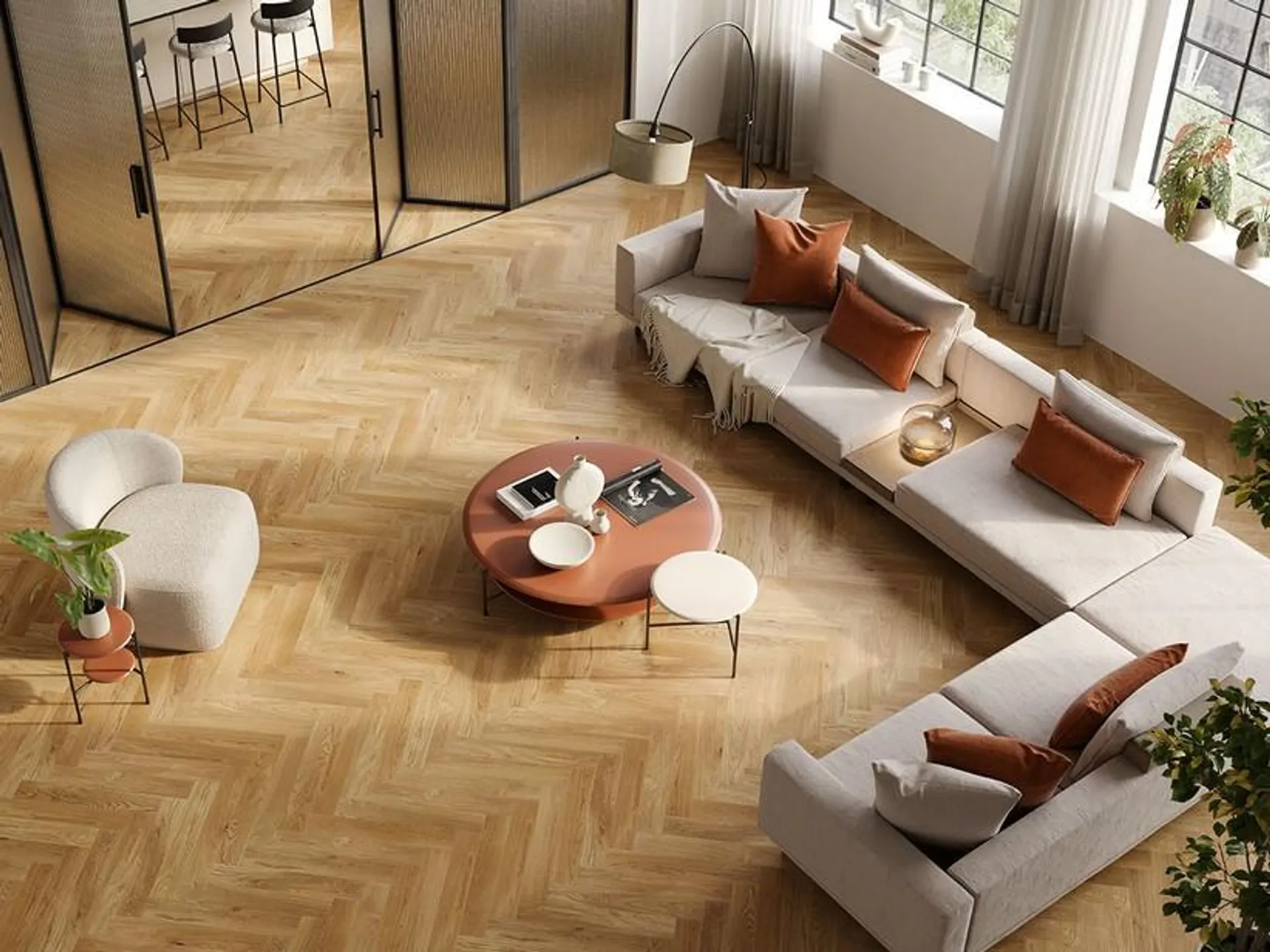 Parquet a Spina di Pesce Rovere Chiaro - ViaTortona Naturale