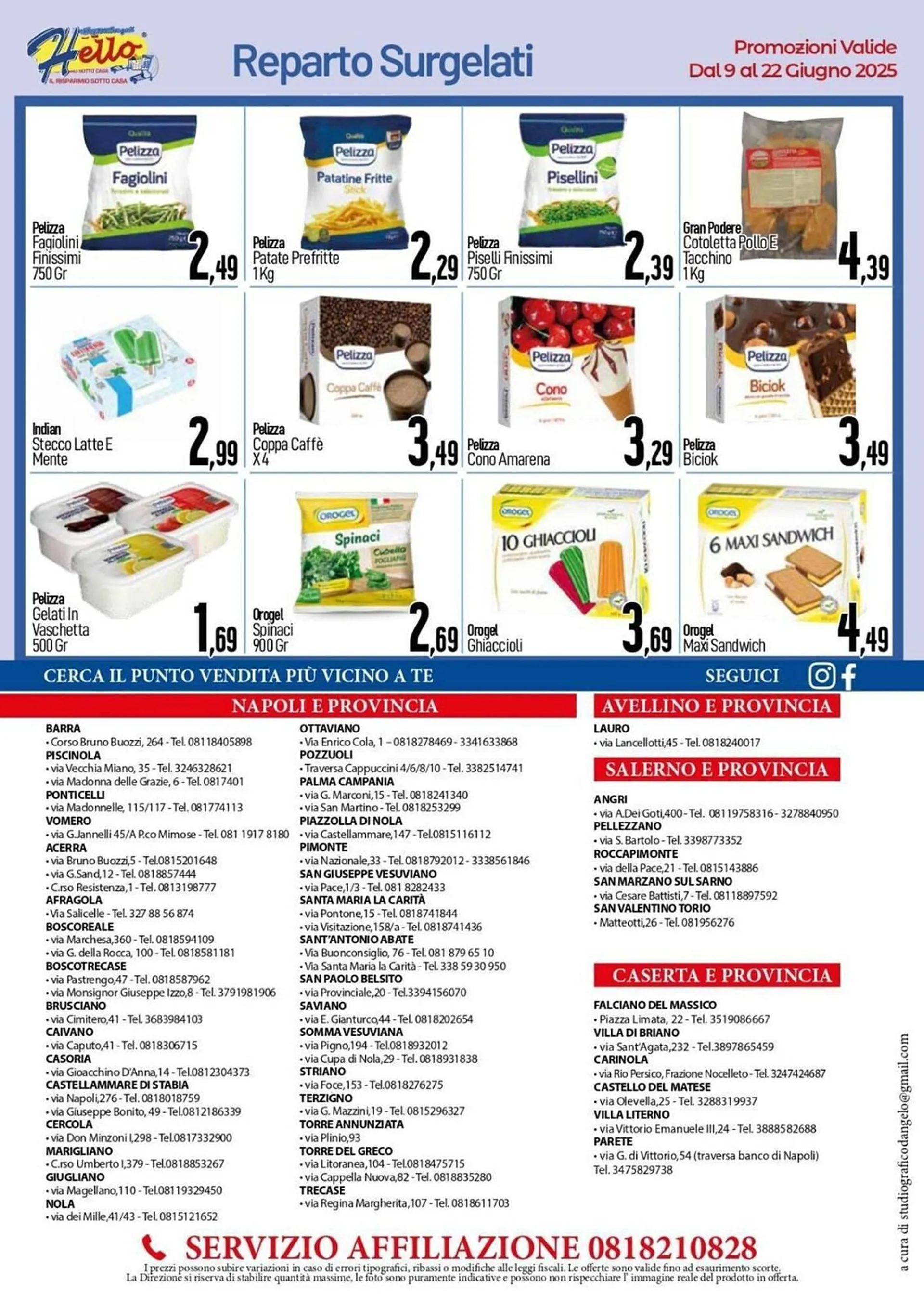 Volantino Hello Supermercati da 9 giugno a 22 giugno di 2025 - Pagina del volantino 12