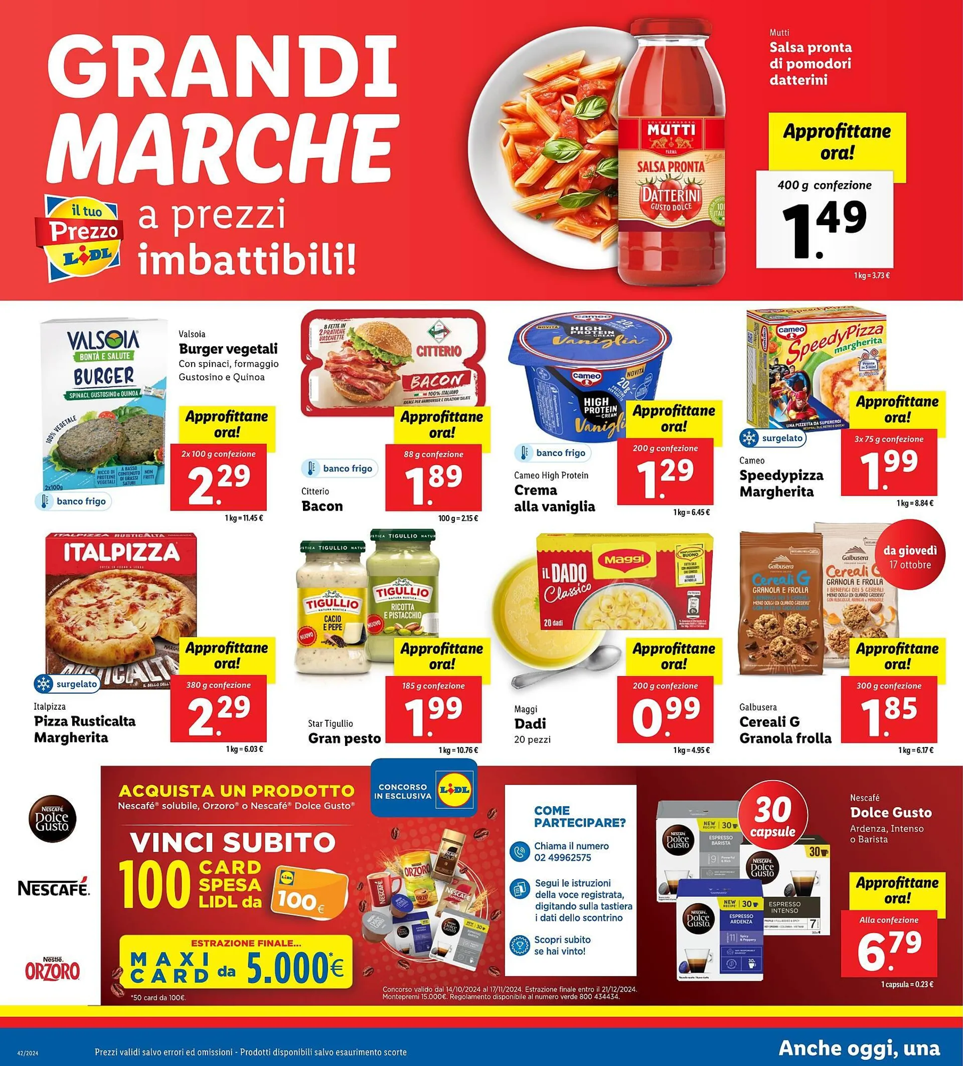 Volantino Lidl da 14 ottobre a 20 ottobre di 2024 - Pagina del volantino 14