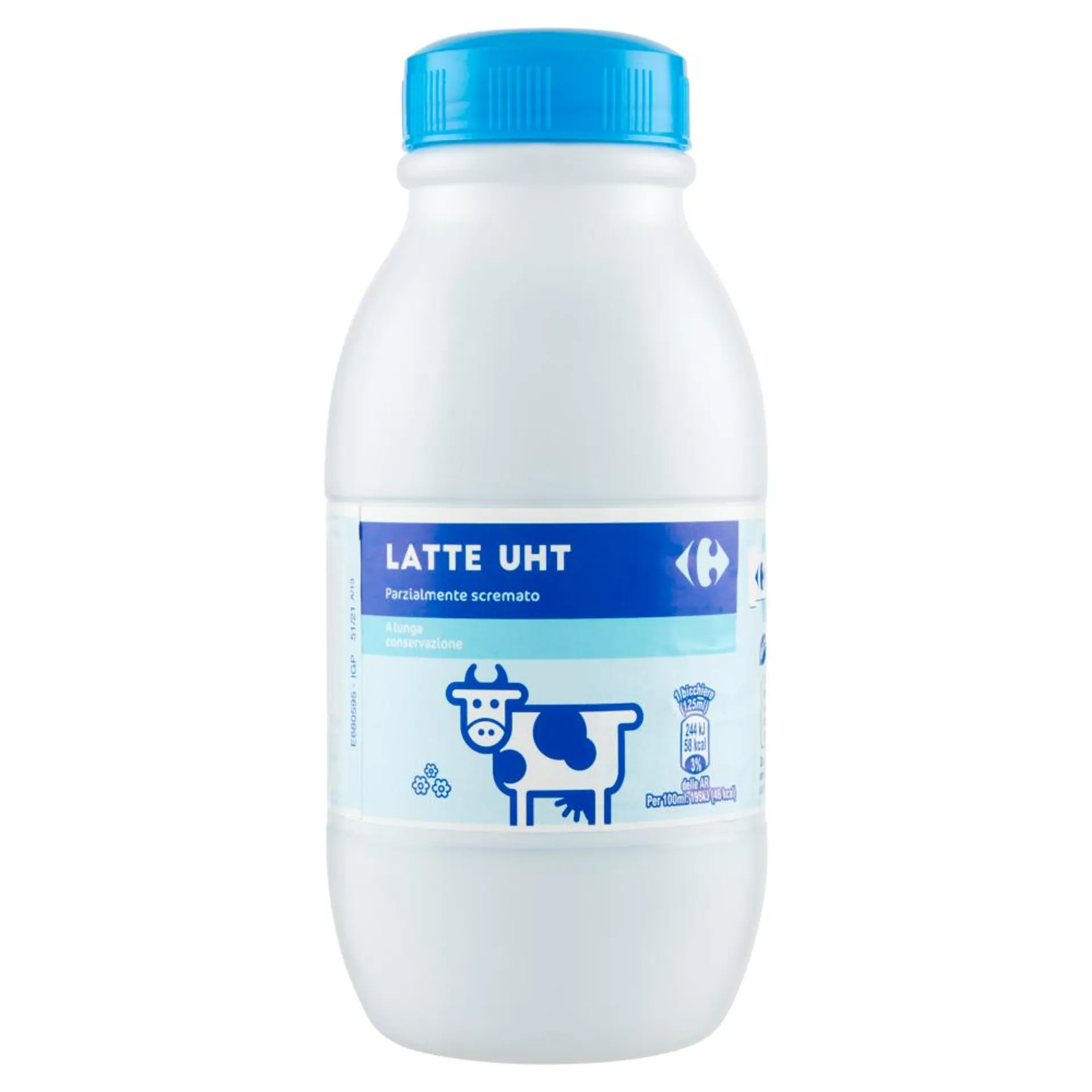 Carrefour Latte UHT Parzialmente scremato 500 ml