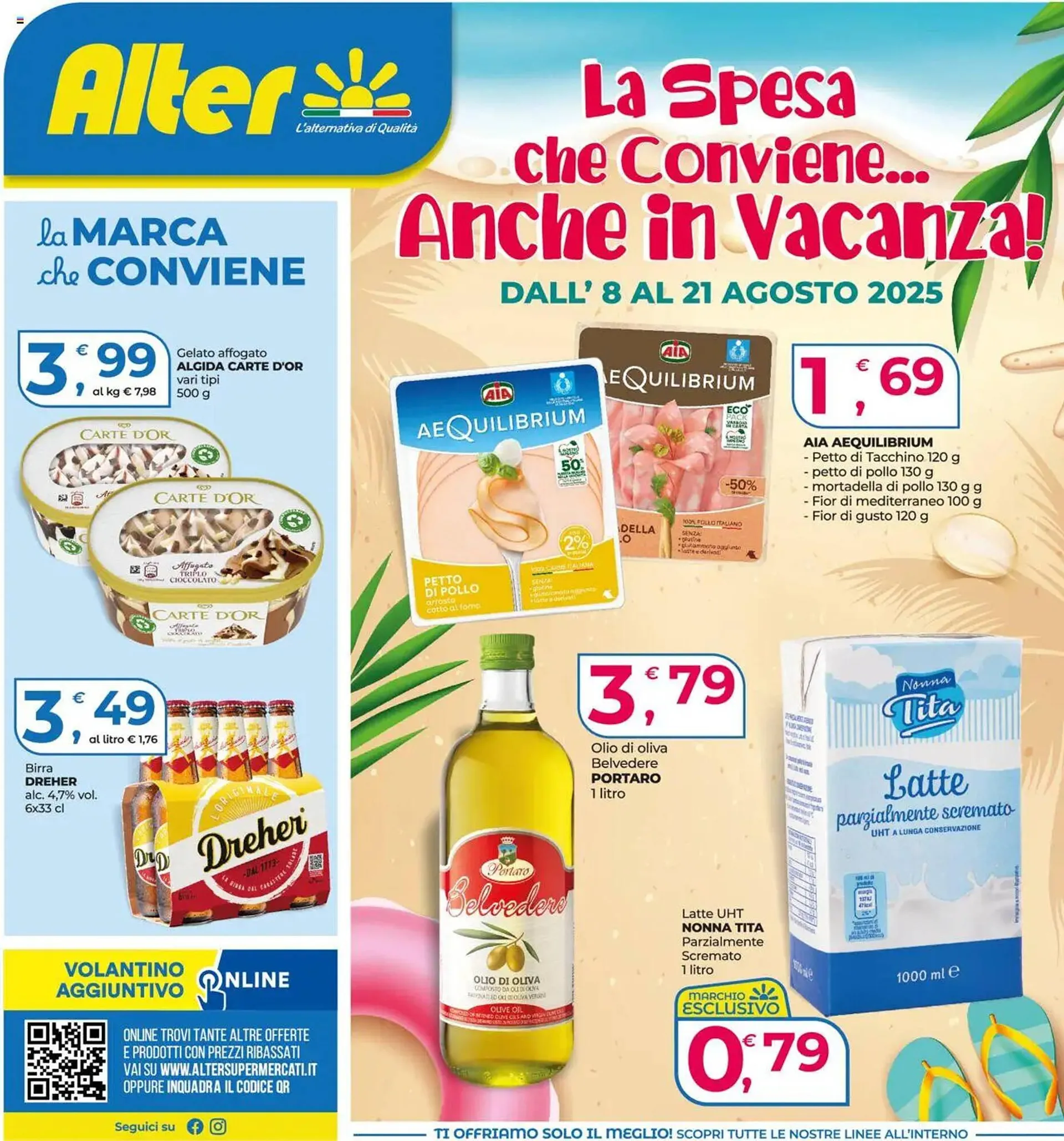 Volantino Alter Discount da 8 agosto a 21 agosto di 2025 - Pagina del volantino 1