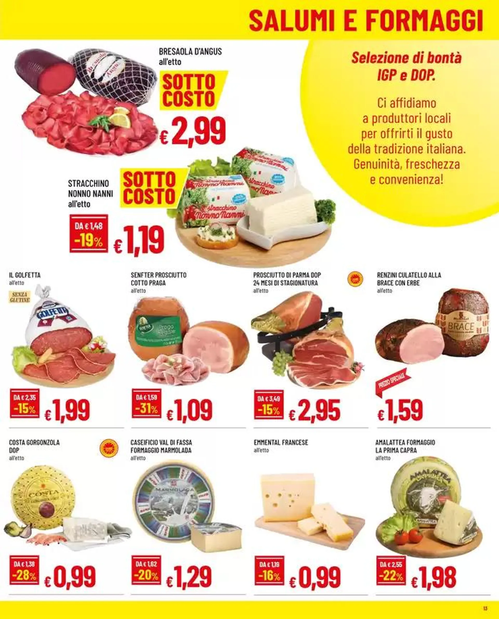 Sottocosto da 22 aprile a 1 maggio di 2025 - Pagina del volantino 13