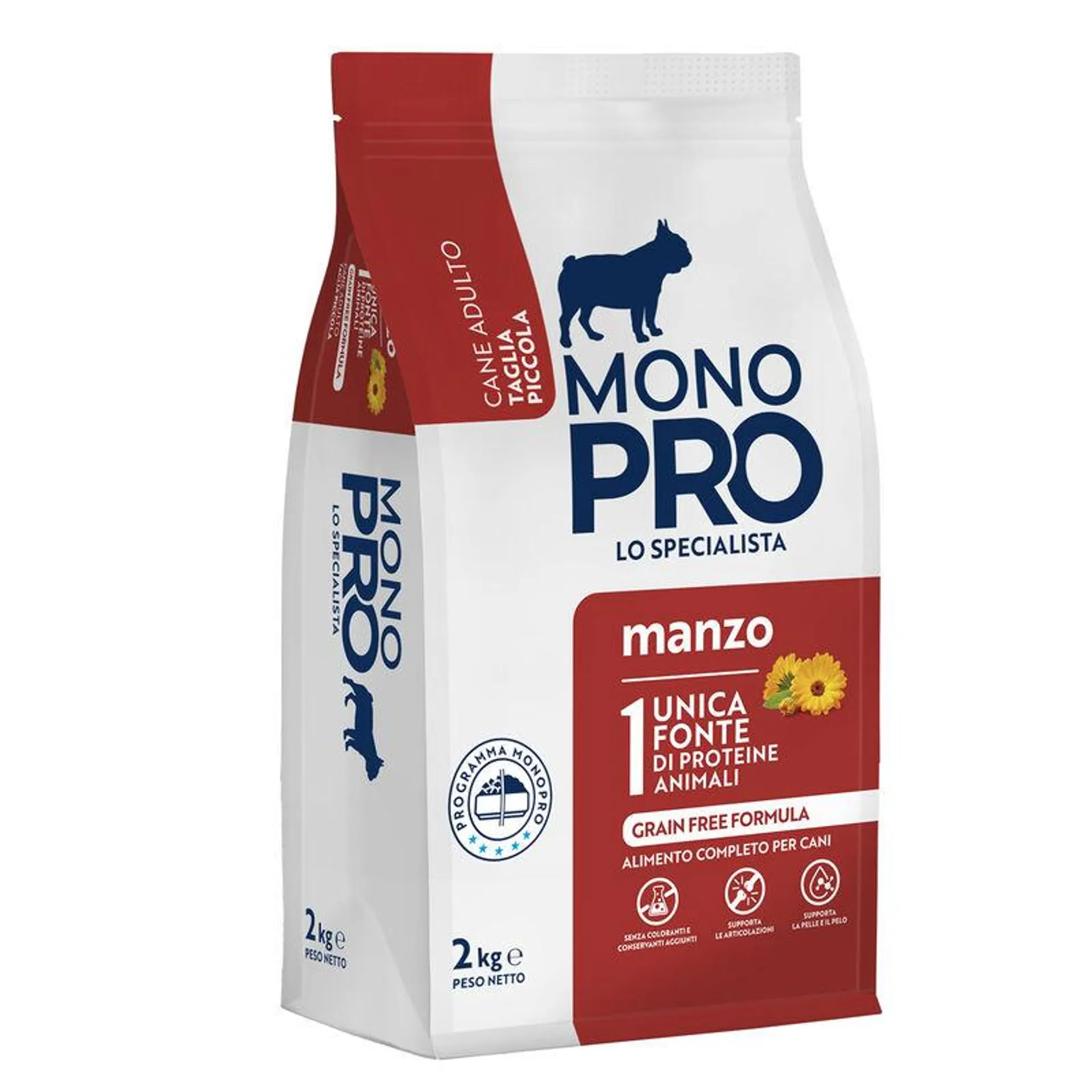 Monopro Dog Adult Mini Manzo 2 kg