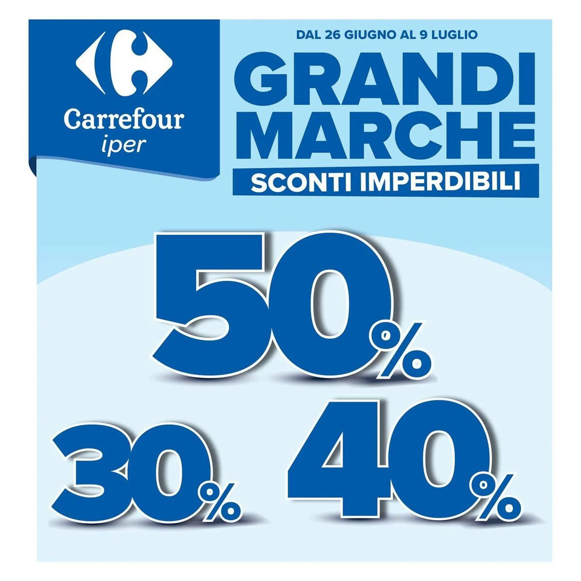 Volantino Carrefour Iper - 1