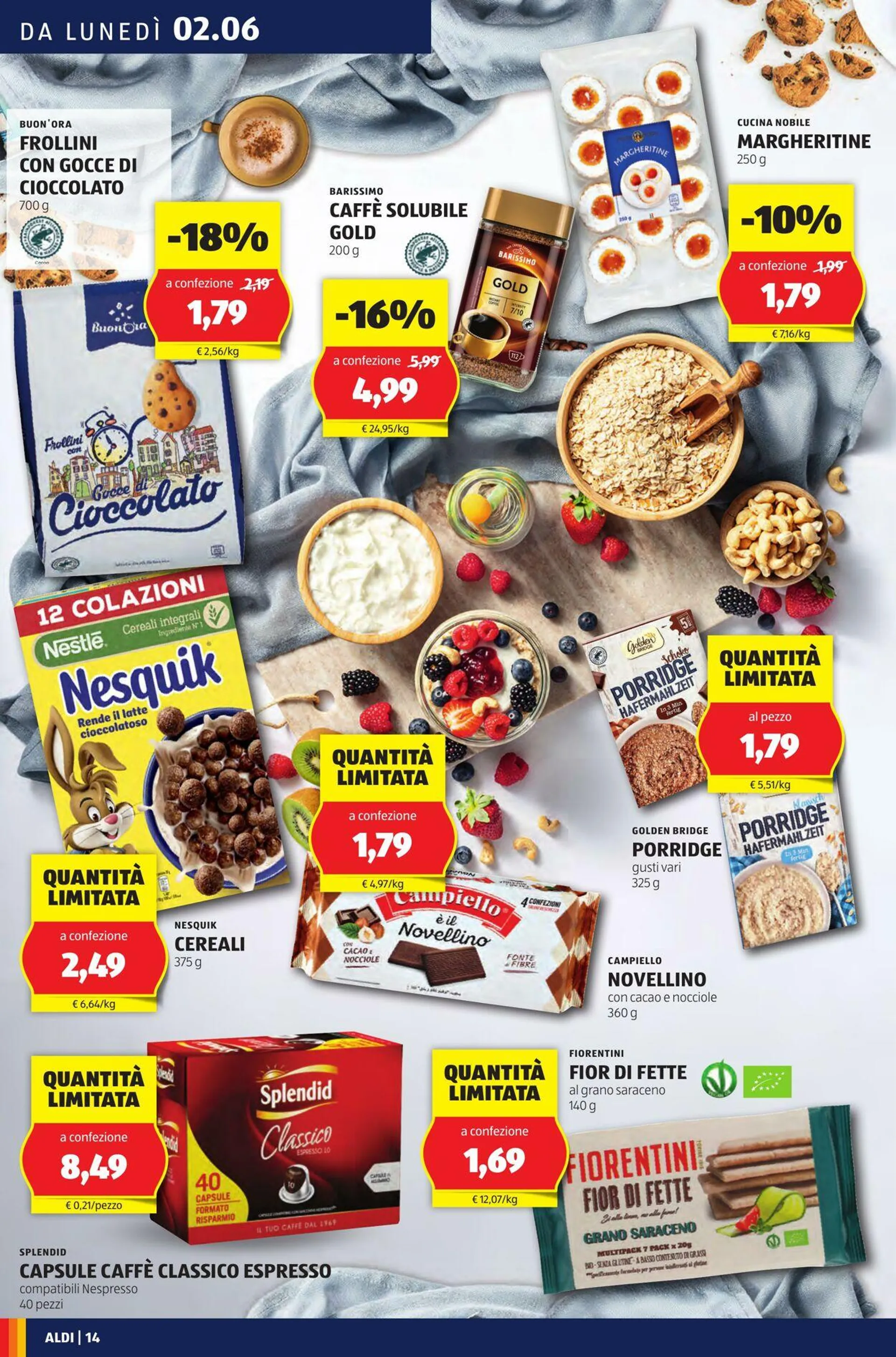 Aldi Volantino attuale da 2 giugno a 8 giugno di 2025 - Pagina del volantino 14